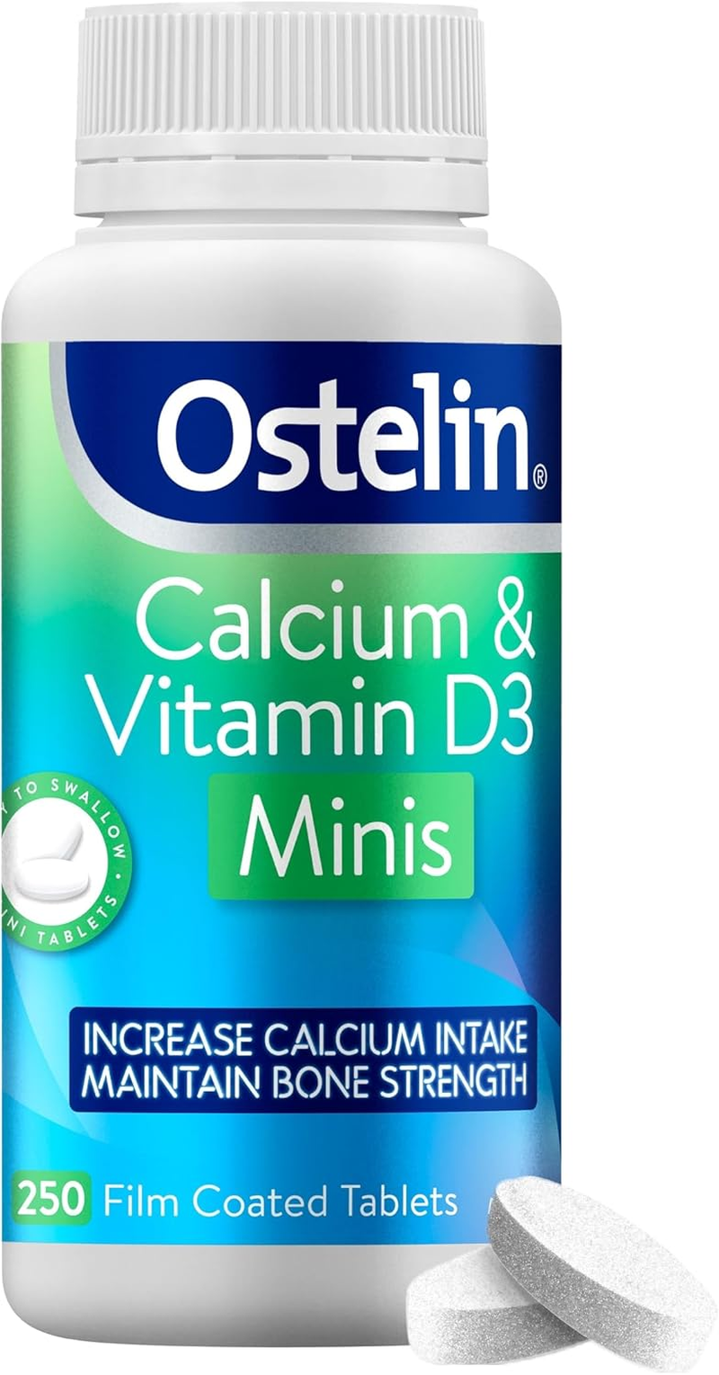 Ostelin Calcium and Vitamin D3 Mini Tablets (250 Tablets)