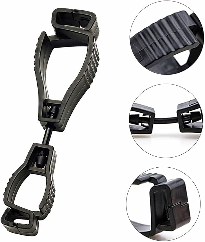 12 Pcs Plastic Safety Work Glove Grabber Clips,Work Safety Clip Guard Labor Glove Keeper,Glove Clip Glove Grabber Clip Safety