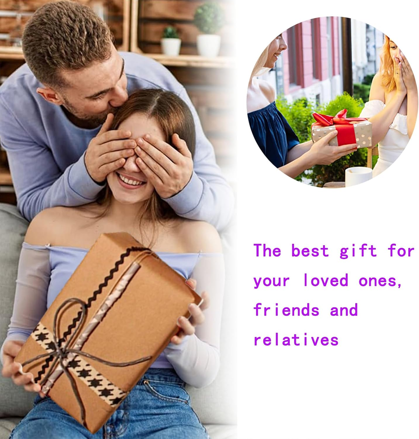 2PCS Brown Kraft Craft Paper Rolls - Each Size 11.8" X 1181.1" (30Cm X 30M) - Ideal for Packaging, Shipping, Wrapping, Crafts, and More