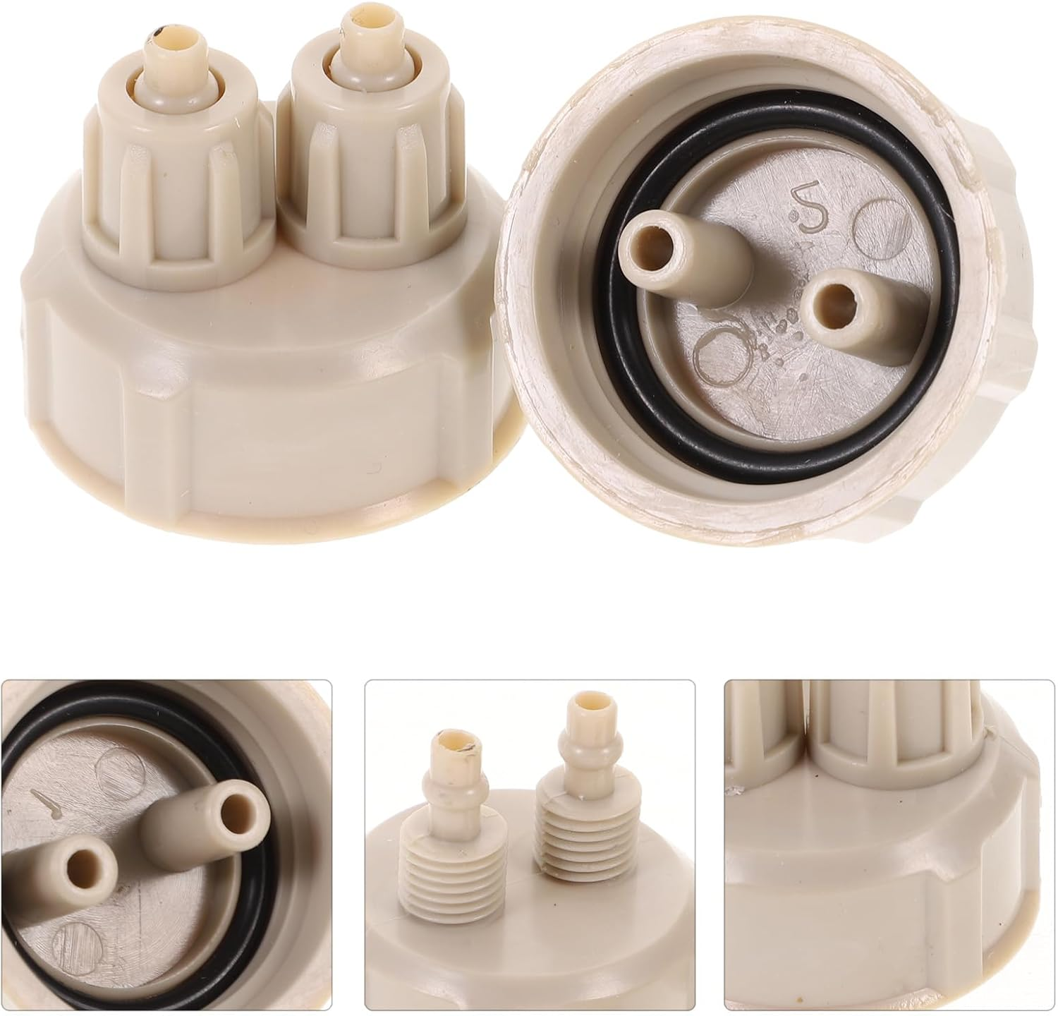 Alipis Diy Co2 Bottle Cap for Aquarium Plants Quick Twist Air Bottle Cap Accessory Easy Install Co2 Diffuser System for Fish Tank 4 Pack image number 3