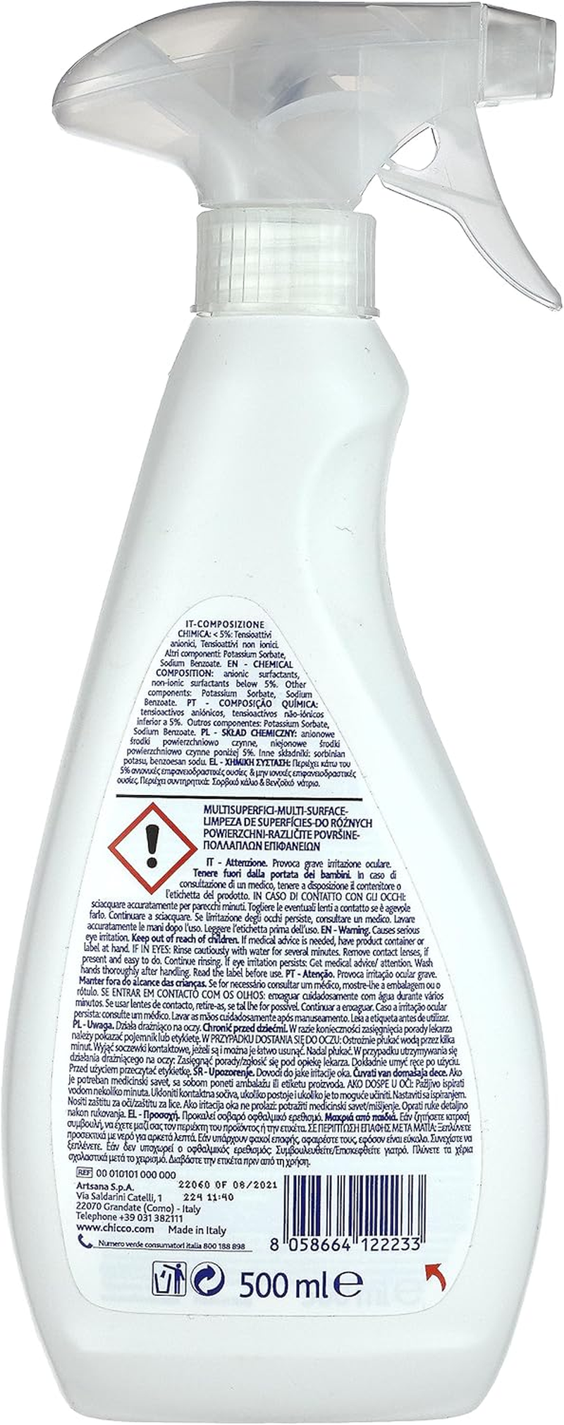 Chicco Sensitive Multisurface Spray image number 4