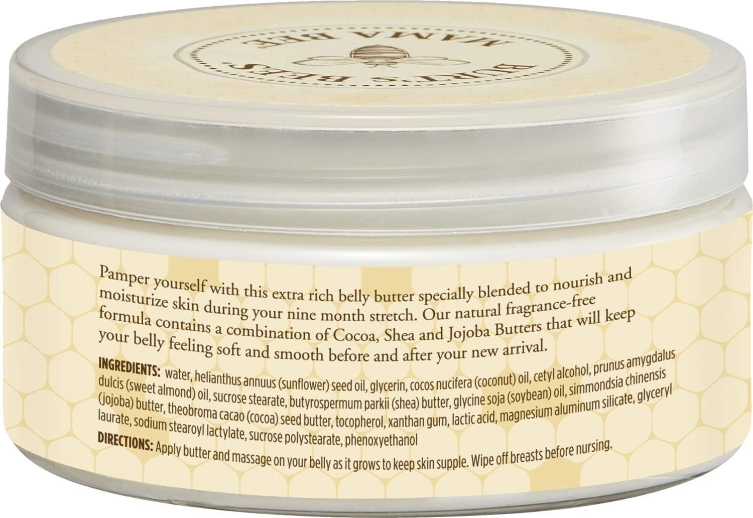 Burt'S Bees Mama Bee Belly Butter, 6.5 Ounces image number 4