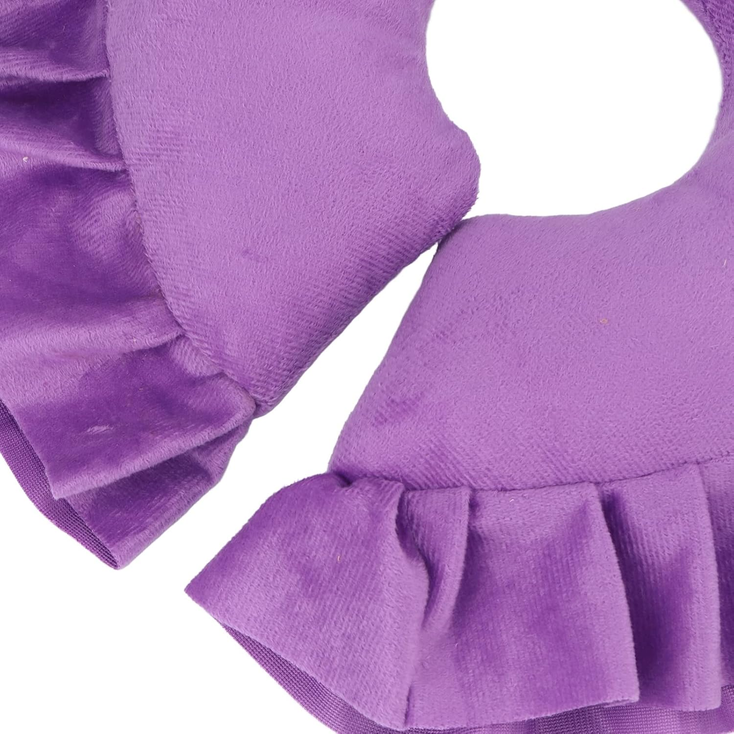 OKJHFD Face Pillow U-Shaped Neck Support Cushion, U Shaped Neck Support Cushion Soft Table Bed Face Pillow for Beauty Salon SPA Massage (Purple) image number 2