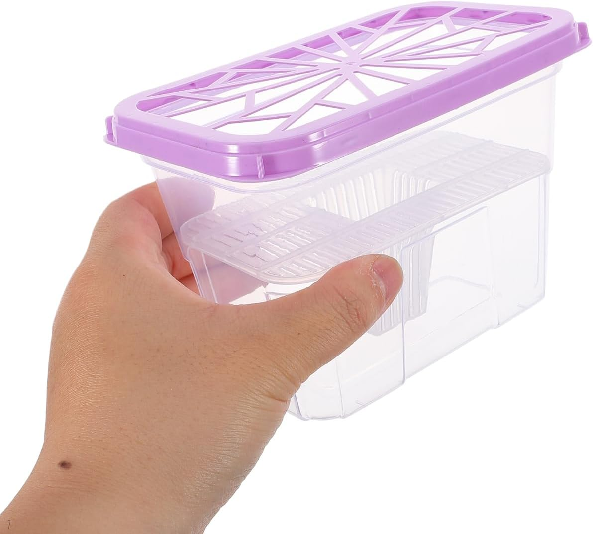 HOODANCOS Reusable Moisture Absorber Box 4-Pack Large Capacity Plastic Holder for Indoor Humidity Control in Wardrobes Shoe Cabinets Bookcases image number 6