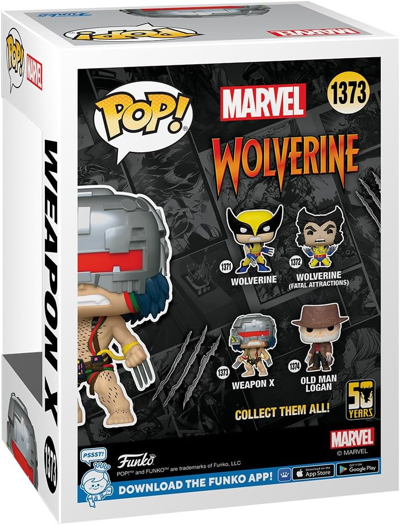 FUNKO POP! HEROES: Marvel - Wolverine 50Th - Ultimate Weapon X image number 6