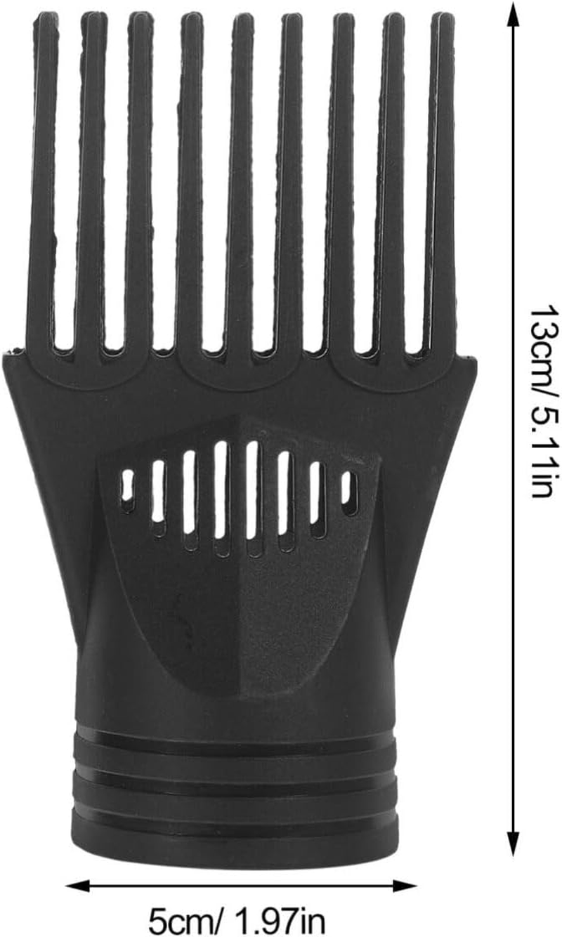 Healvian 2 Pcs Brush Attachments and Diffuser Universal Replacement for Hair Dryer Hairstyle Hair Dryer Concentrator Compatible With image number 5