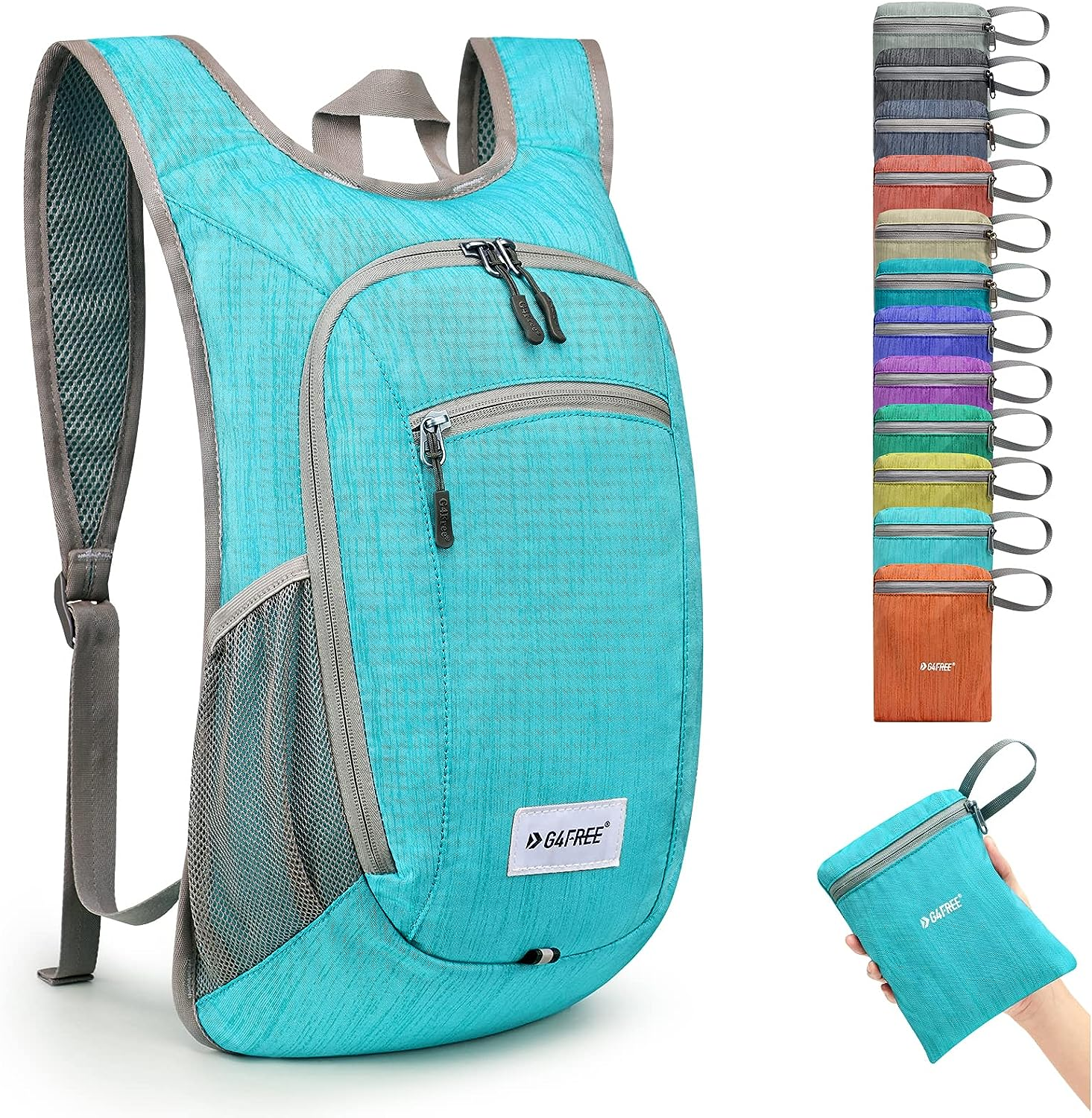 G4Free 10L/15L/20L Hiking Backpack Lightweight Packable Hiking Daypack Small Travel Outdoor Foldable Shoulder Bag