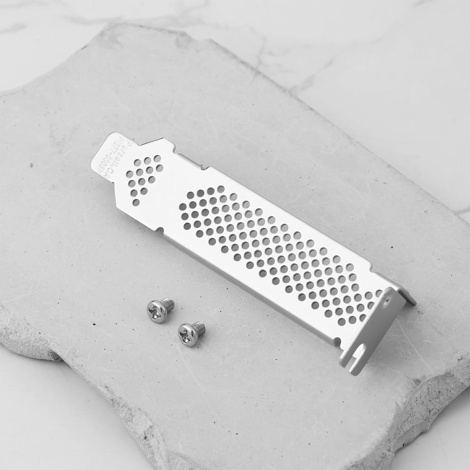 Ecsing 2Pcs Computers PCI Half Height Bracket Compatible with Dell H200 H310 Compatible with HP H220 with Screws image number 3