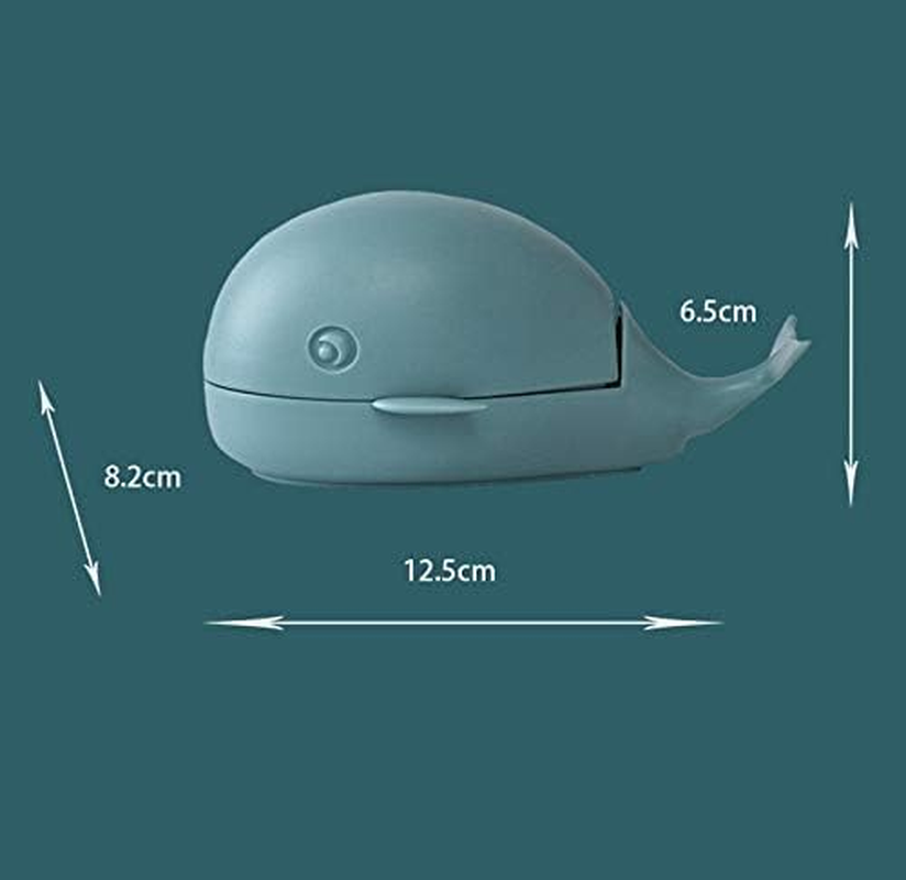 Plastics Washing Brush 3Pcs Creative Little Whale Washing Brush,Fingernail Scrub Brush Toe Cleaning Brush Handle Grip Nail Brush Cleaning Clothes Shoes Foot Scrubber Brushes (White+Blue+Beige, 12.8) image number 1