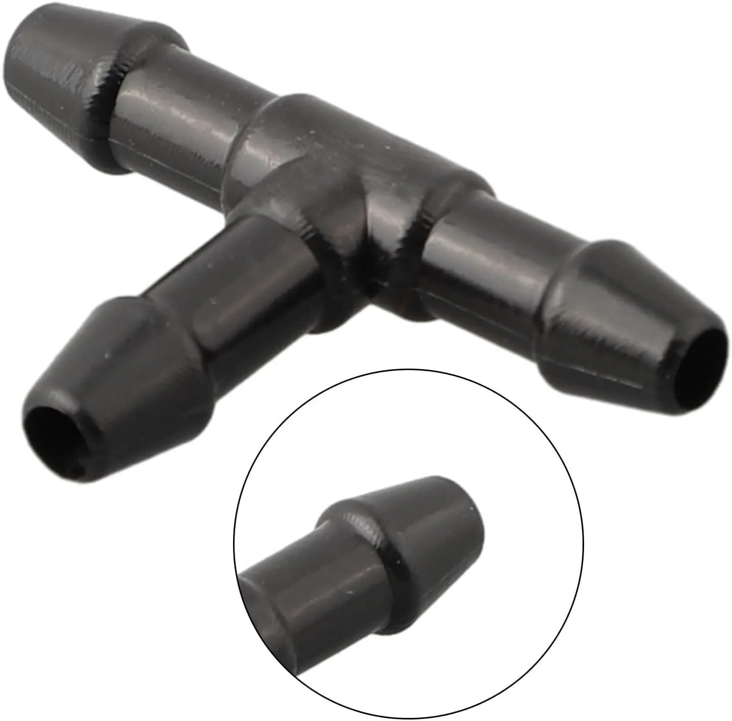 Windshield Washer Hose Connector Kit 60-Piece - Universal 16Mm (5/8 Inch) 3-Way Y, Straight & T-Type Couplers for Car Auto Vehicle Repair, Durable Plastic Fittings image number 1