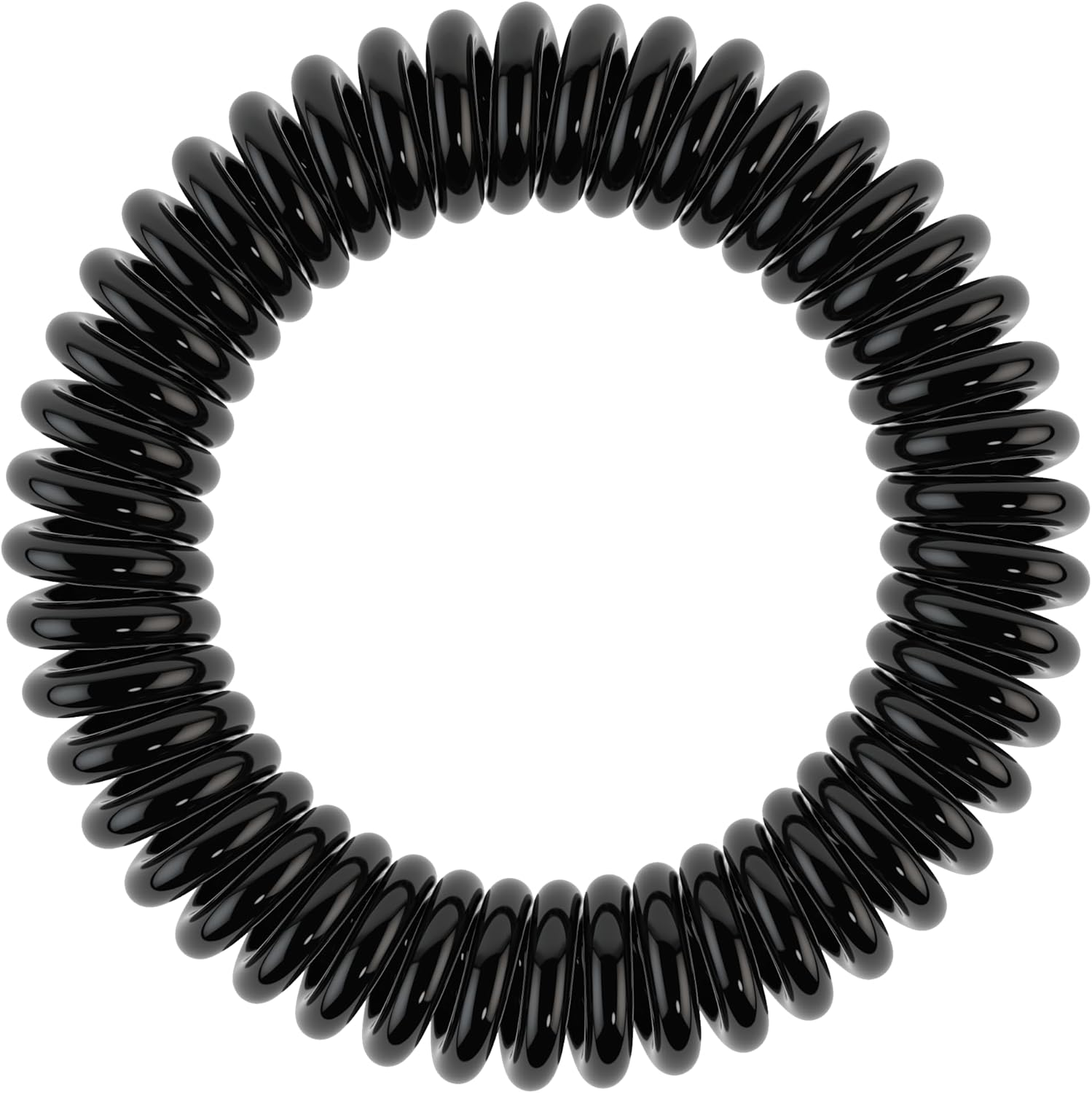 Invisibobble Slim Hair Scrunchies Day and Night I 6 X Thin Hair Bobbles Black & White for Girls and Women I Elegant Look & Strong Hold I Designed in the Heart of Munich