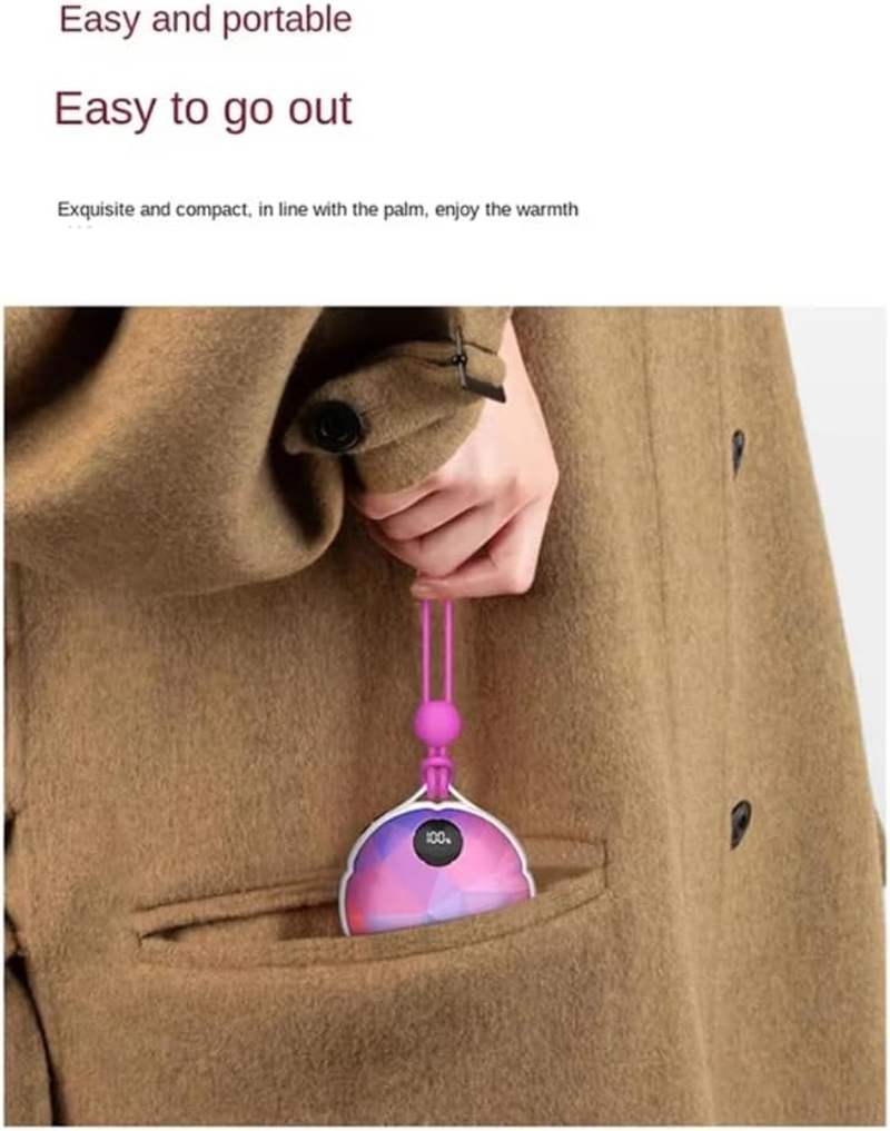 Hand Warmers Rechargeable 4000Mah, Portable Electric Hand Warmer with LED Display and Night Light, for Men, Women image number 1