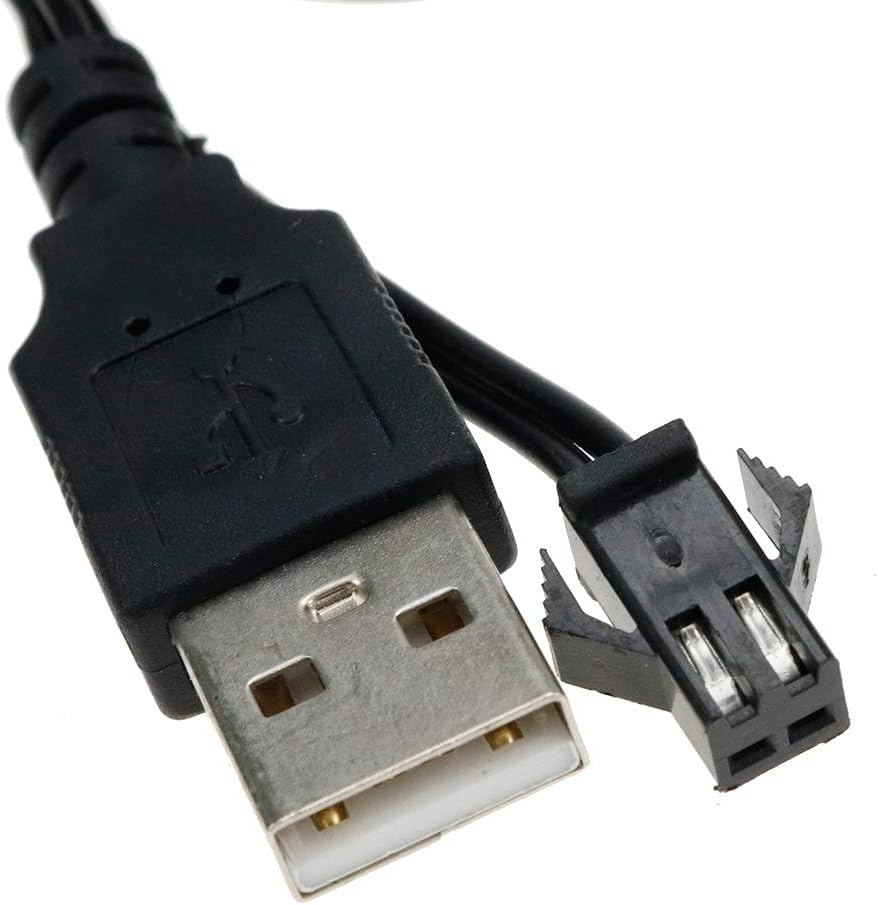 Modengzhe EL Wire USB Inverter, DC 12V 1-5M Electroluminescent USB Converter for Decorative Cold Light Strip image number 1