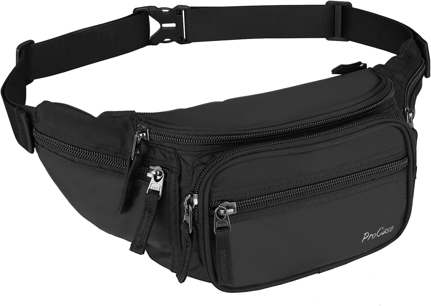 Procase Fanny Pack Waist Packs for Men Women, Large Capacity Waist Bag Hip Pack for Travel Hiking Running Outdoor Sports image number 4