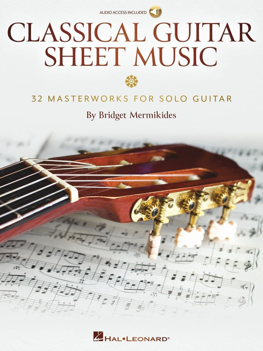 Classical Guitar Sheet Music - 32 Masterworks for Solo Guitar Book/Online Audio image number 2