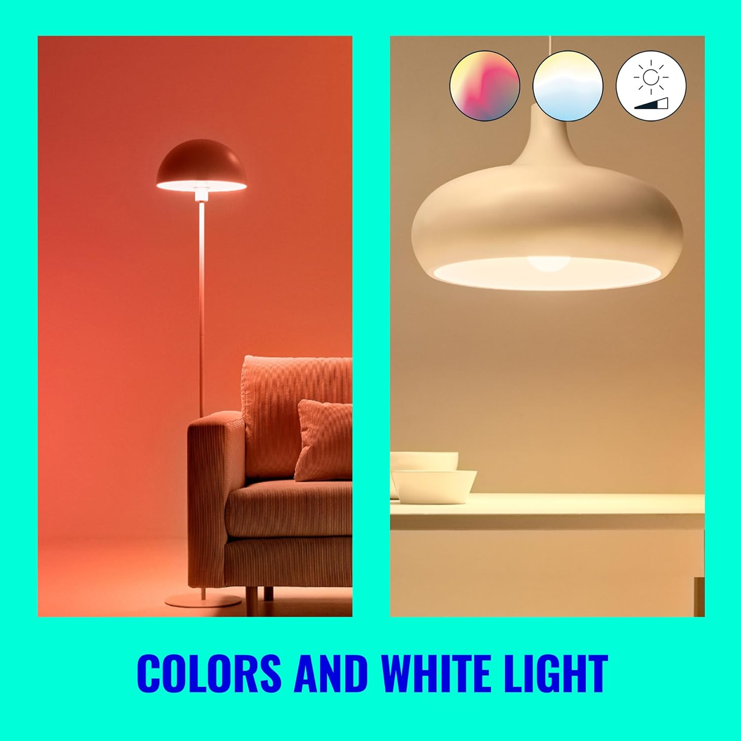 Wiz Color A60 B22 Color Smart LED Bulb image number 5