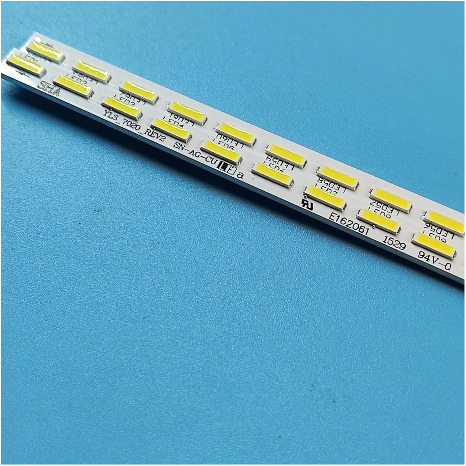 LED Backlight for 55 Inch TV YLS_HRN55_7020_REV2 YLS_HAN55_7020_REV2 15521N SYV5541 KD-55X8505C KD-55X8507C (Color : 2Pcs 1TV)