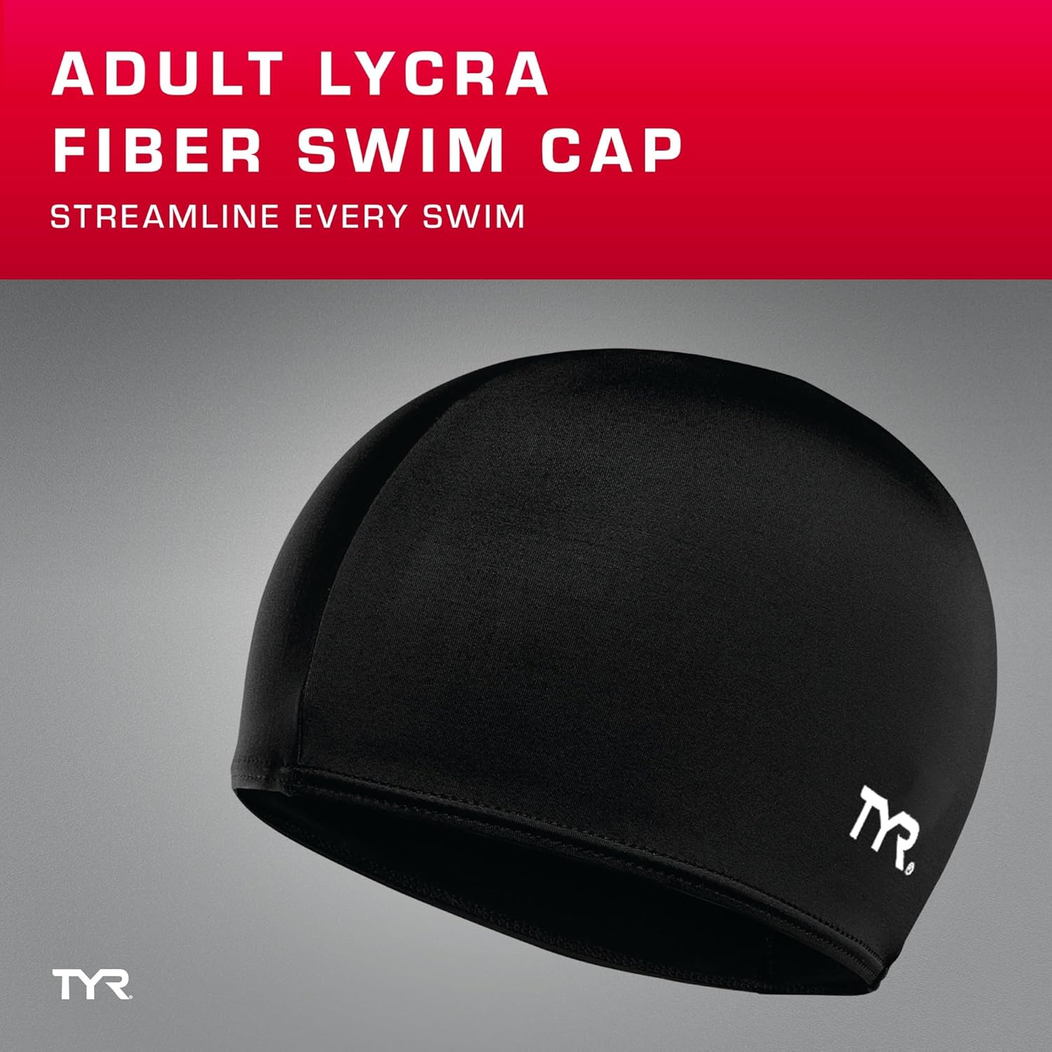 TYR Lycra Fiber Swim Cap image number 6