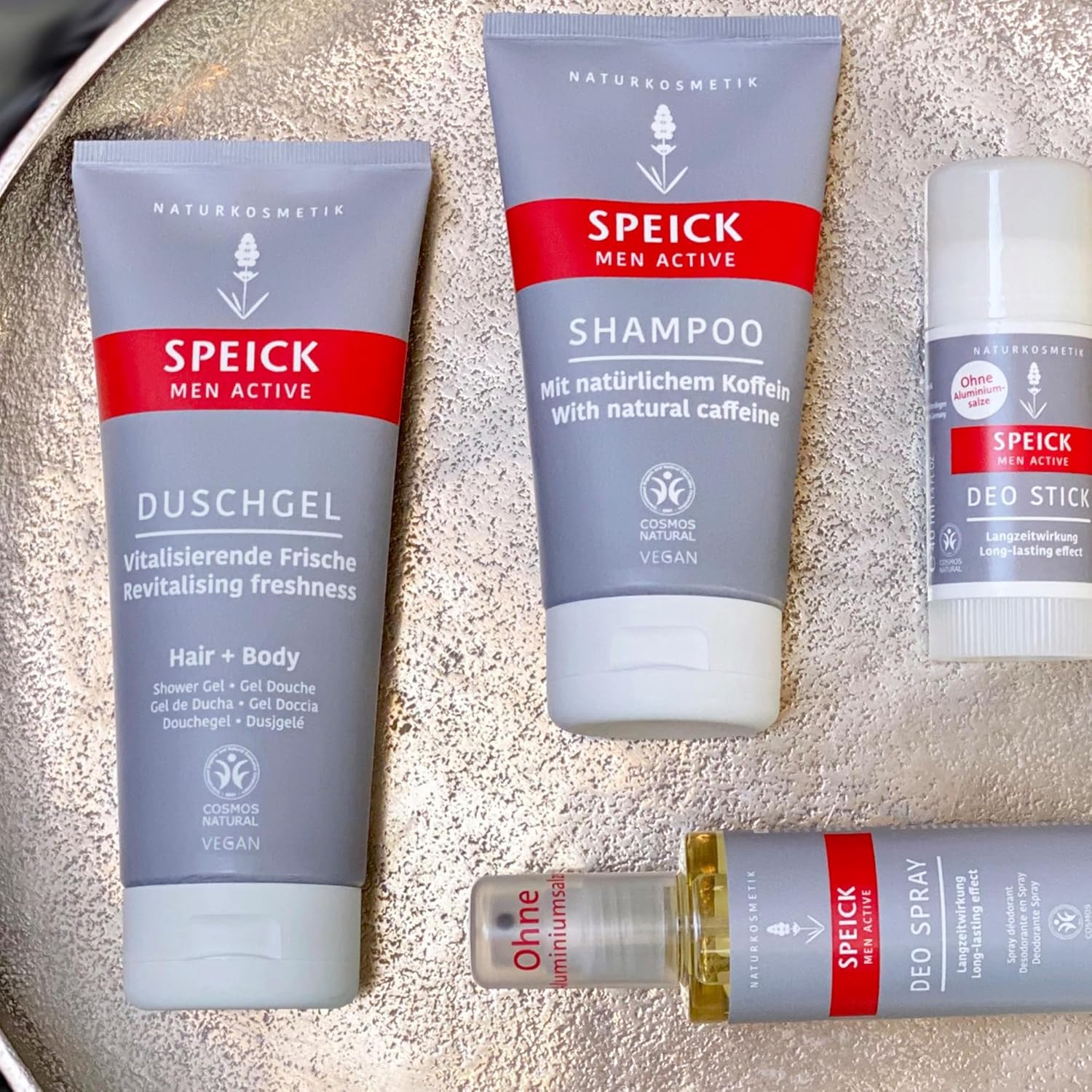 Speick Men Active Shower Gel, Revitalising Body Wash for Men, Body & Hair, 200Ml (Pack of 2) image number 4