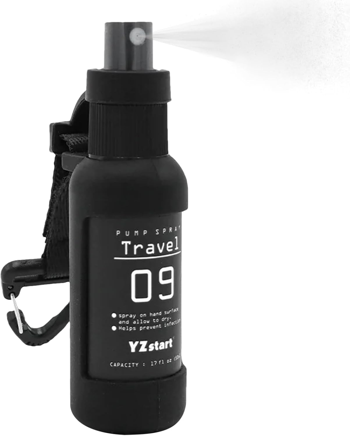 Kivrimlarv Small Spray Bottle - 50Ml Empty Refillable Spray Bottle for Travel and Everyday Use | Portable Transparent with Container, Reusable Fine Mist, Sprayer for Cosmetics Cleaning Solutions image number 2