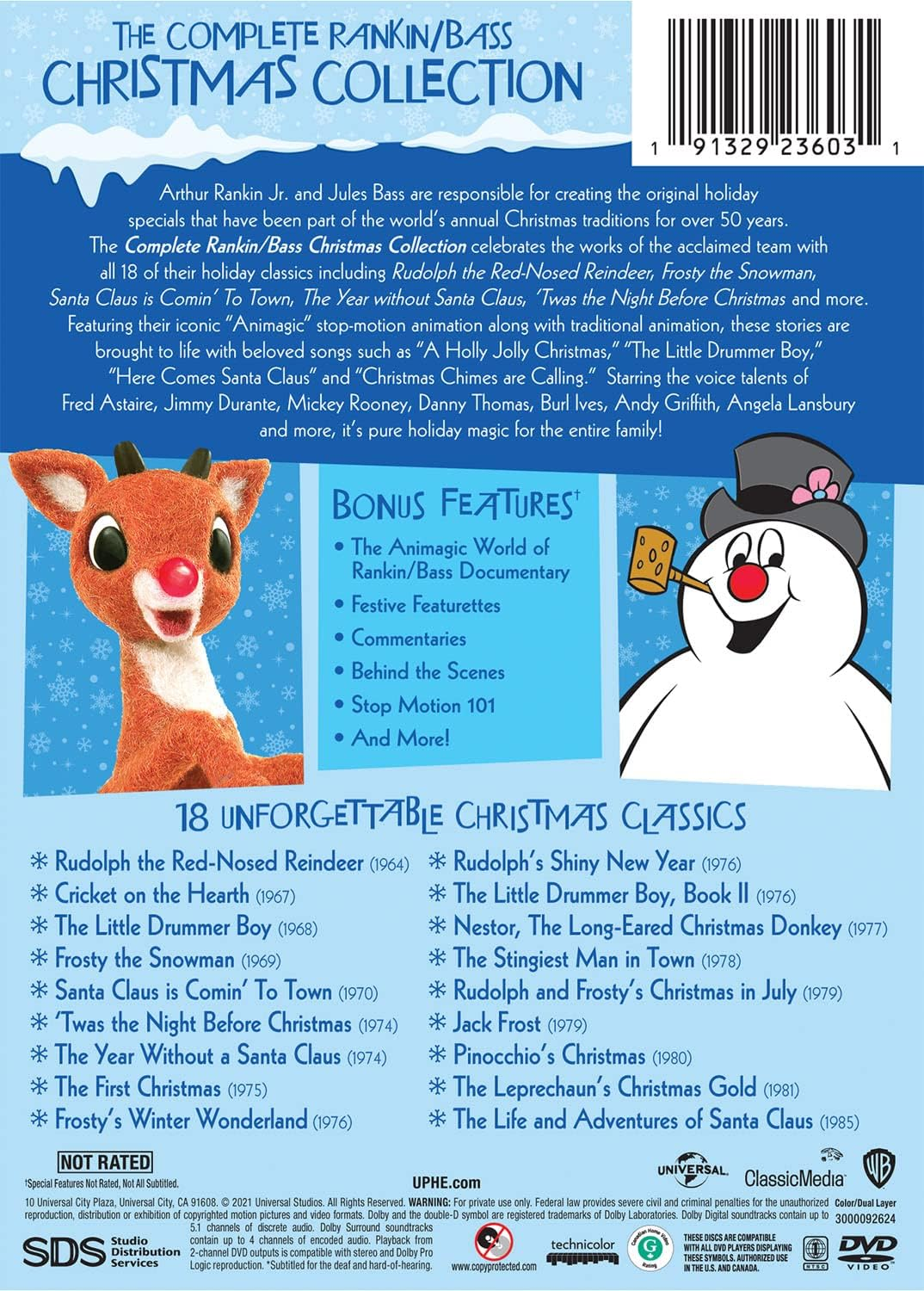 The Complete Rankin/Bass Christmas Collection [DVD] image number 2