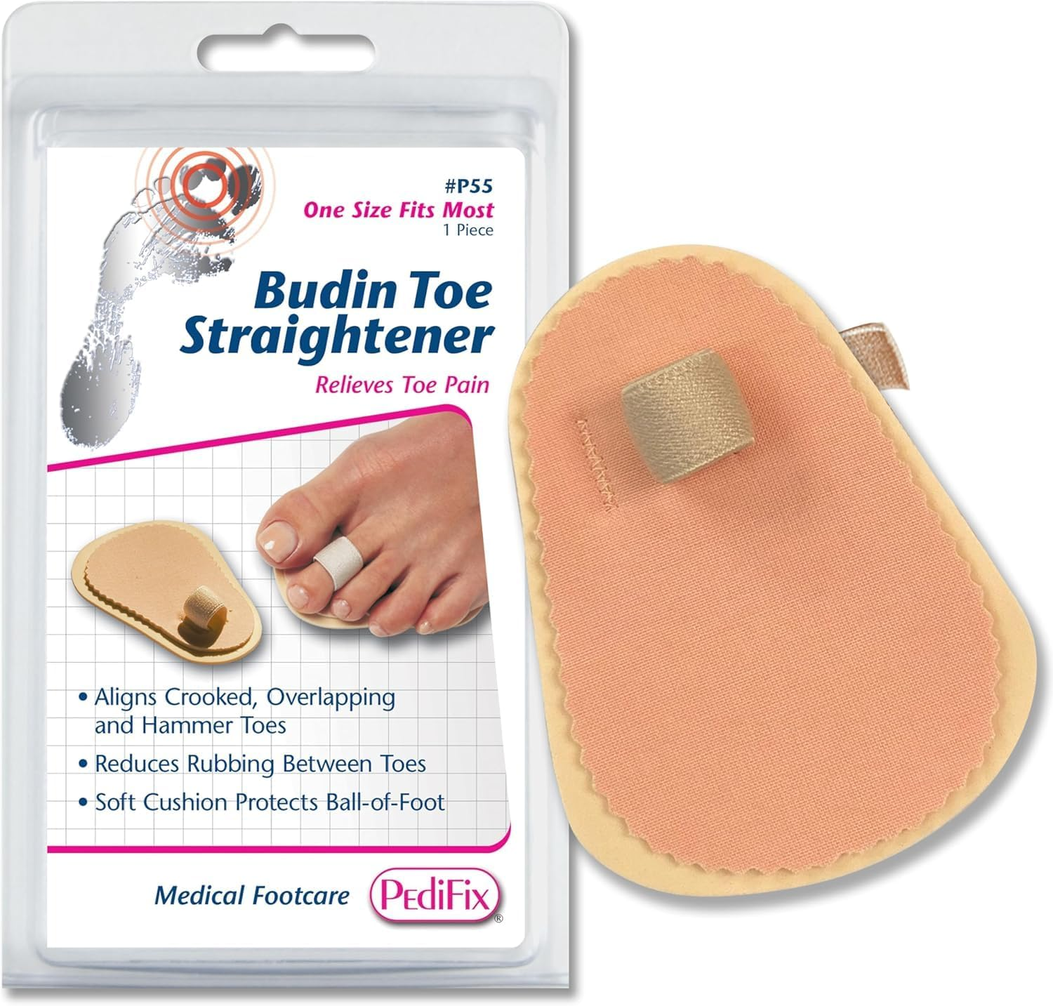 Pedifix Toe Straightener - One Size Fits Most image number 1
