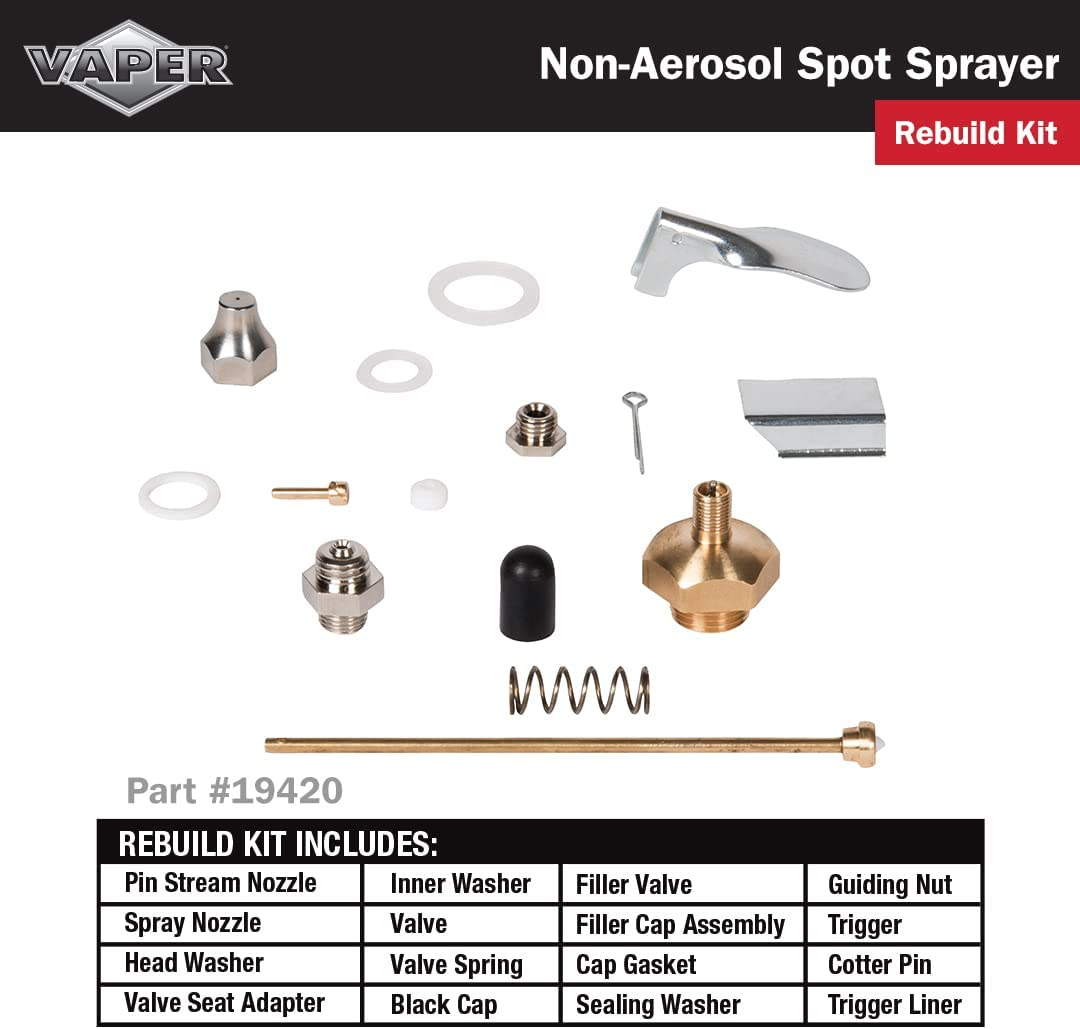 Vaper 19422 Spot Spray Non-Aerosol Sprayer - Black image number 6