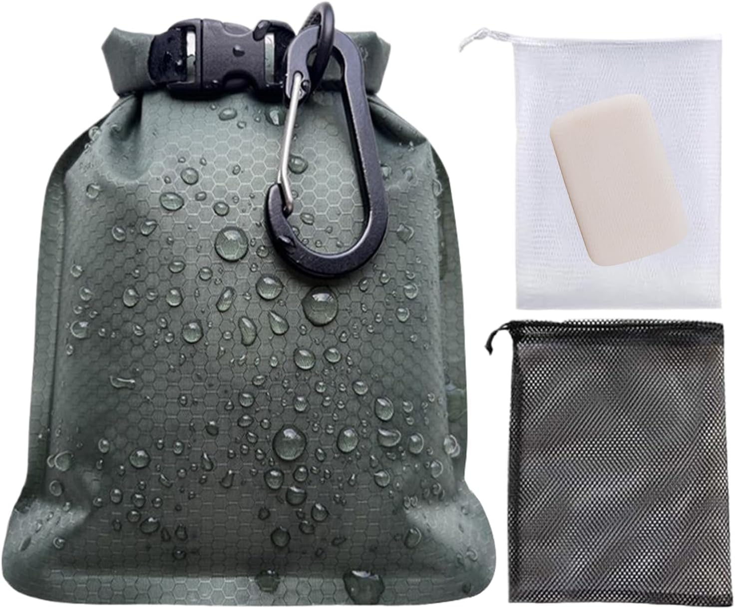 Gupcaqosjw Soap Bag | Soap Storage Pouch Travel Holder,Waterproof Leak-Proof Gym Bathing Accessories for Swimming Travel Vacation Camping Holiday Packaging