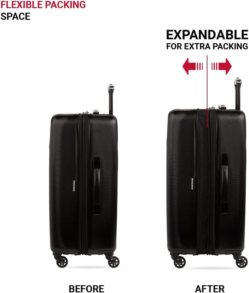 Swissgear 8018 Hardside Expandable Luggage with Spinner Wheels image number 2