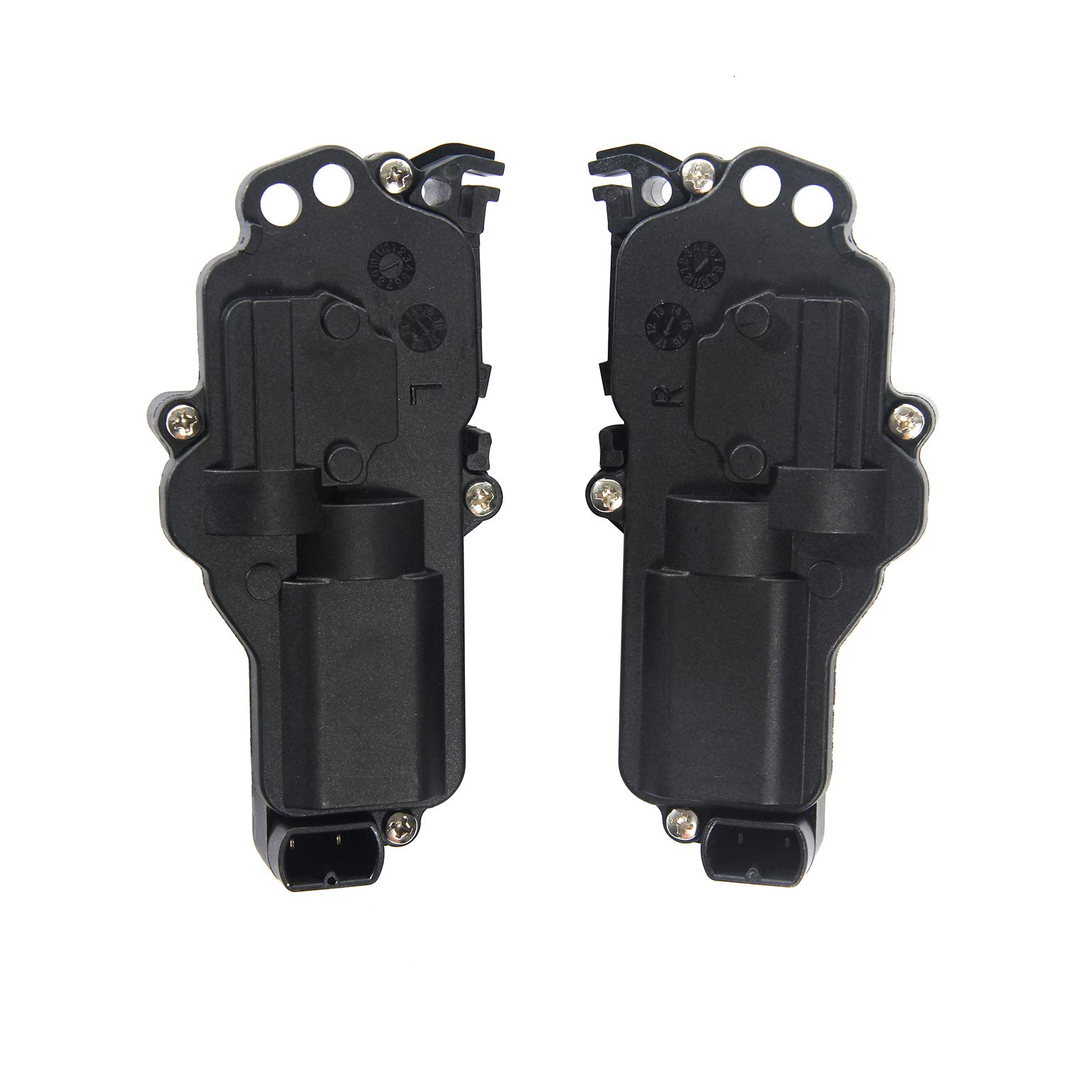 Power Door Lock Actuators Kit Left & Right Side | for Ford F150 F250 F350 F450 Excursion Expedition Mustang & More | Replaces# 6L3Z25218A43AA, 6L3Z25218A42AA image number 1