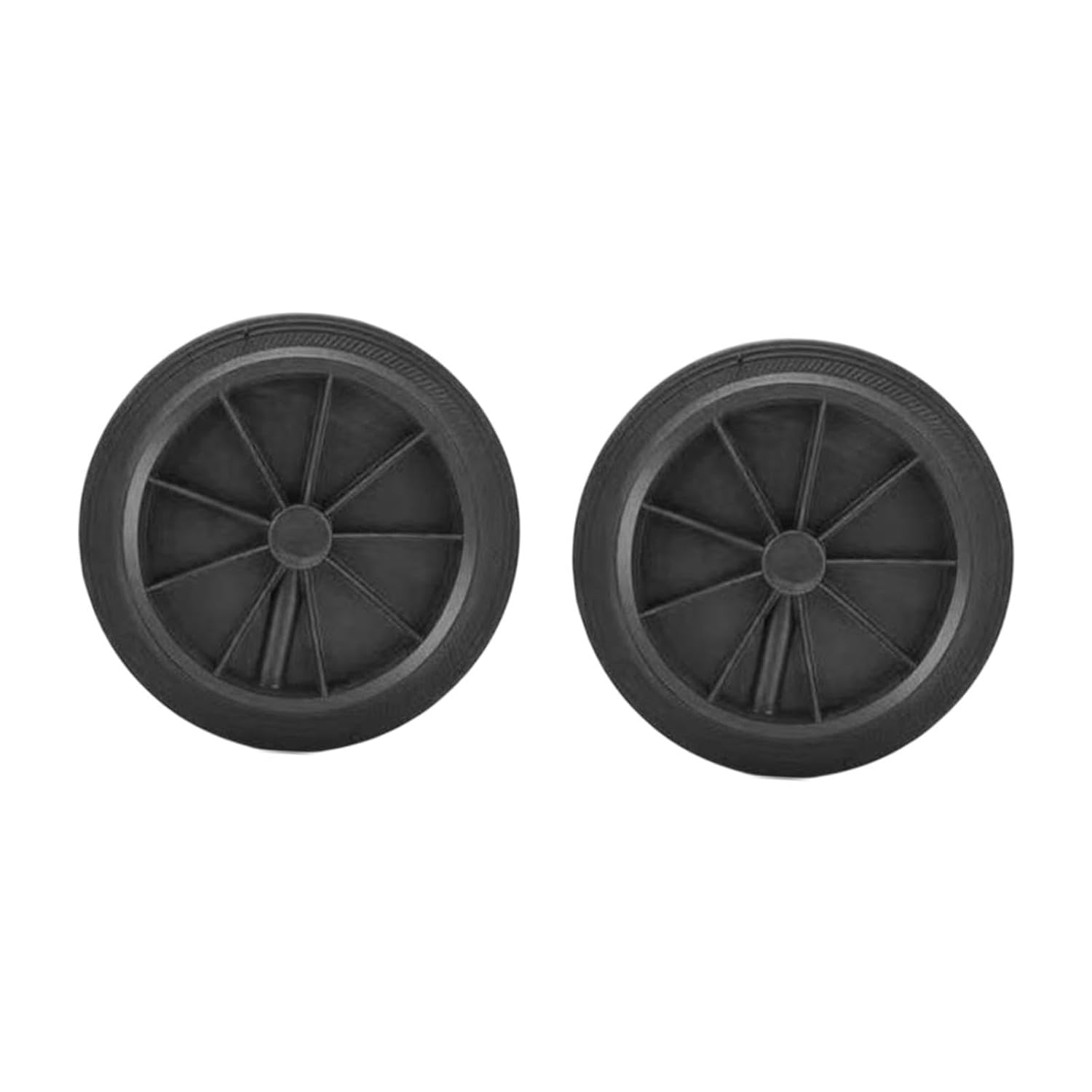 Generic Trash Can Spare Parts Transh Can Wheels Garbage Can Caster Commercial Replacement Garbage Bin Wheels Outdoor Hollow Shaft, Wheels