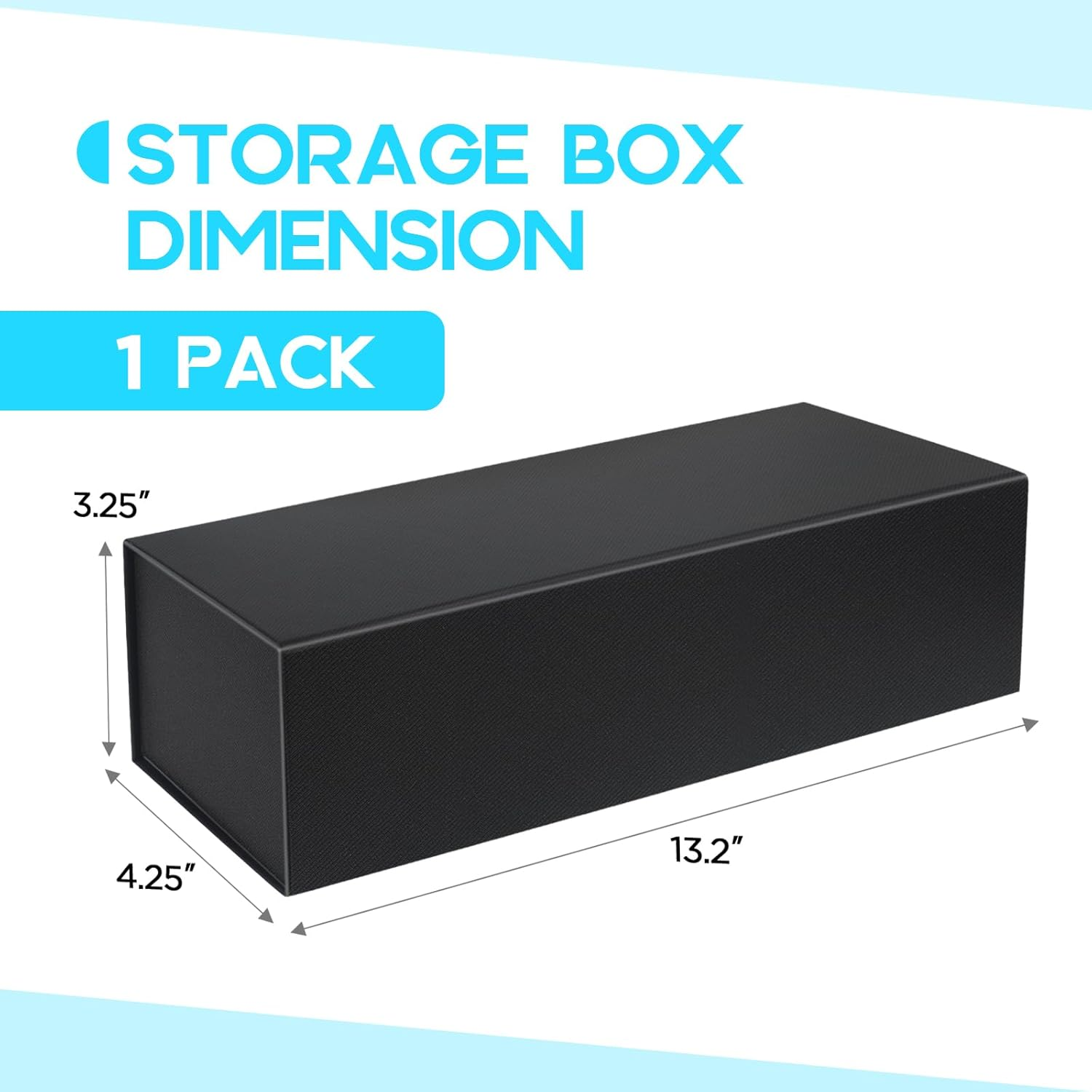 Trading Card Storage Box, Top Loader Storage Box, Trading Card Holder Topload Hobby Box for 800 Count Cards - 1 PACK image number 1
