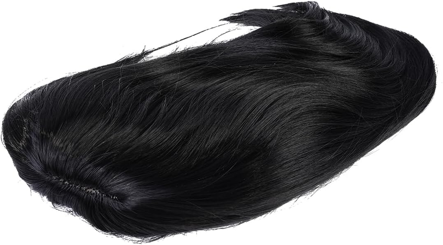 CENPEK Short Fluffy Anime Face Shaping Wig Short Long Synthetic Straight Fashion Wig image number 6