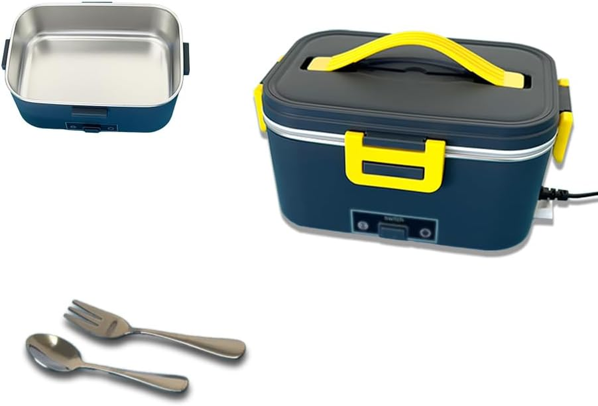 12V/24V Portable Food Warmer Stove for Car, Truck, 4WD, Blue, Non-Stick Coating image number 6