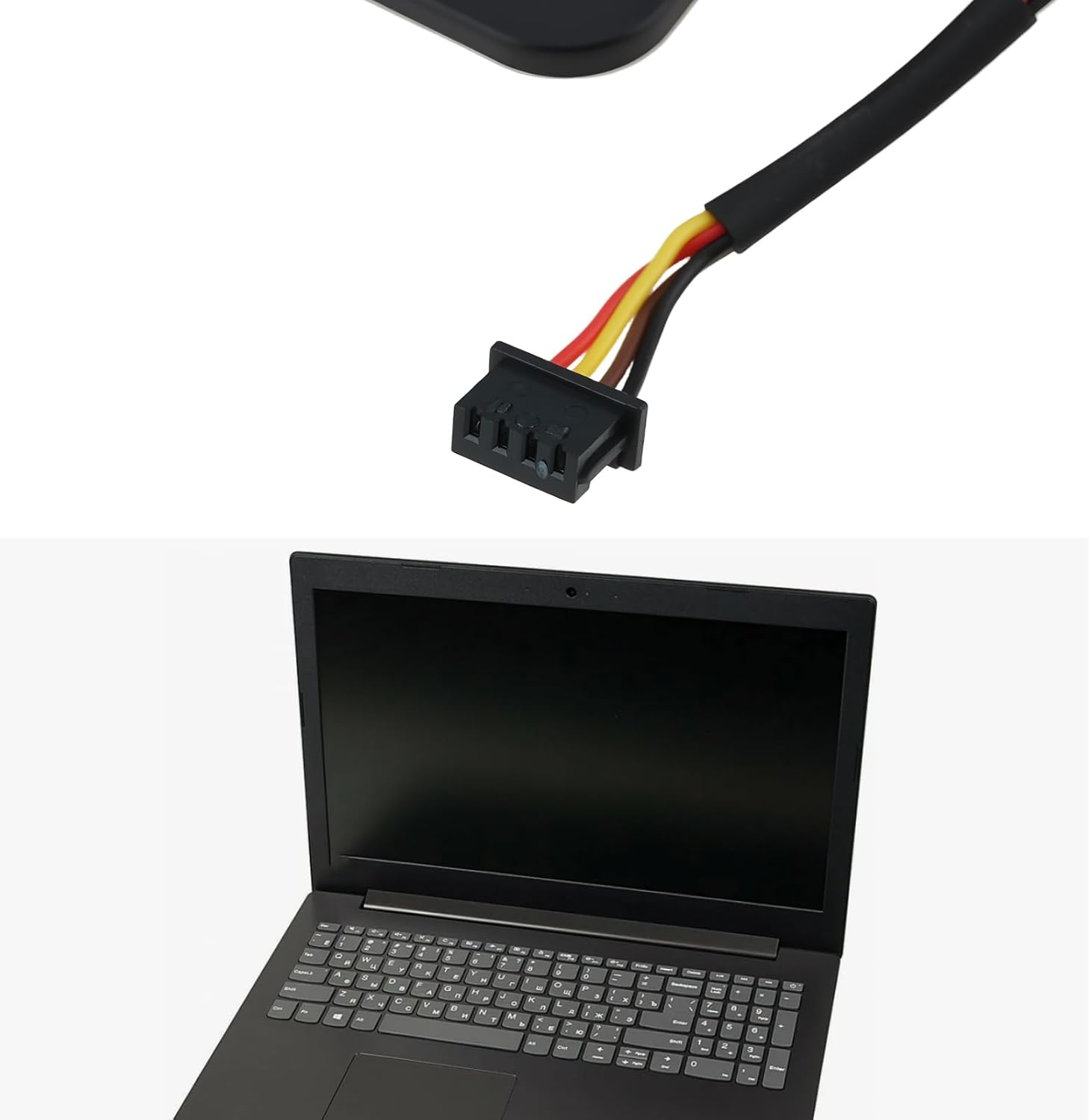 Emsea Laptop CPU Cooling Fan 5F10N82225 DC28000DBF0 Compatible with Lenovo Ideapad 320-14IAP 320-15ISK 320-17IKB 320-15AST image number 6