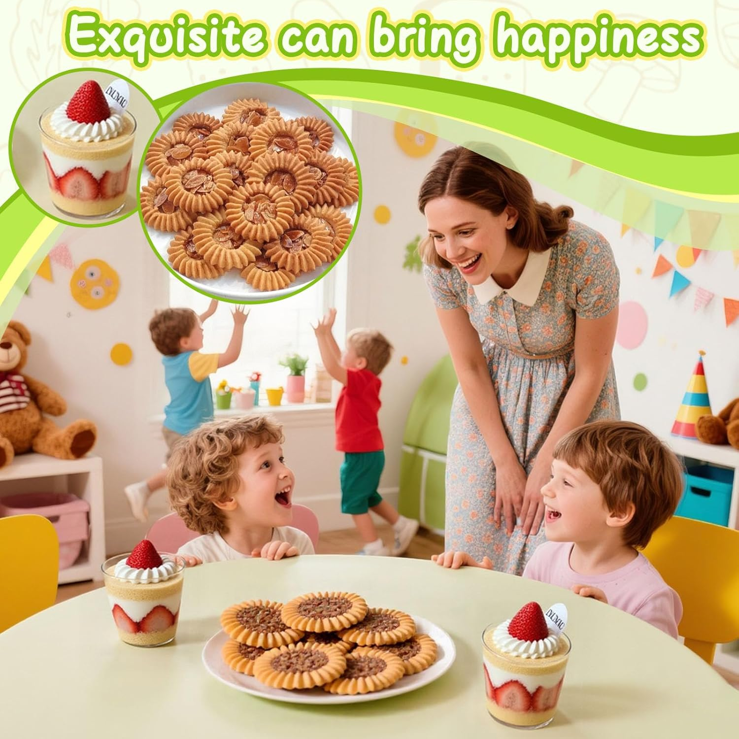 Suuker Sultan Tube Piping Tips Set, Stainless Steel Cake Decorating Tips, Frosting Icing Tips for Cupcakes, Cake, Cookie and Decorating（795S 796S） image number 1