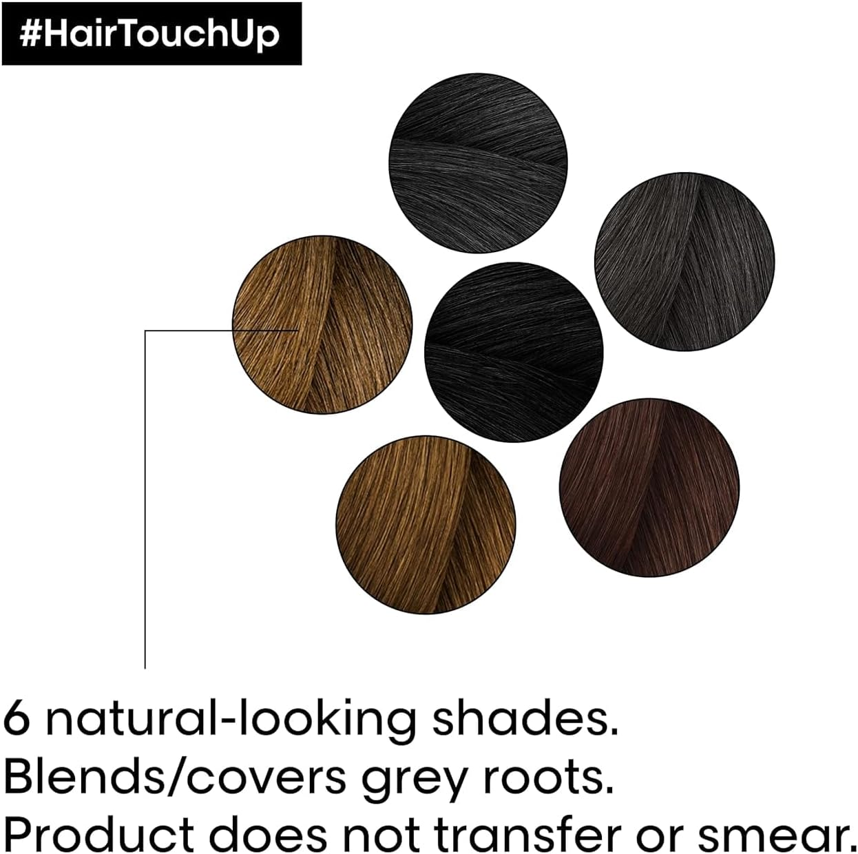 L&rsquo;Or&eacute;al Professionnel Hair Touch up | Salon Grade Root Concealer Spray | Blends and Covers Grey Hair | Does Not Transfer or Smear | Mahogany Brown | 75Ml image number 3