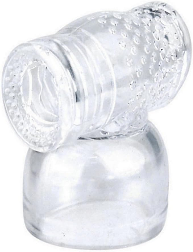 Male Masturbation Wand Attachment Ribbed Male Masturbator Wand Attachment for Full Size Massager Wands Sex Toy image number 2