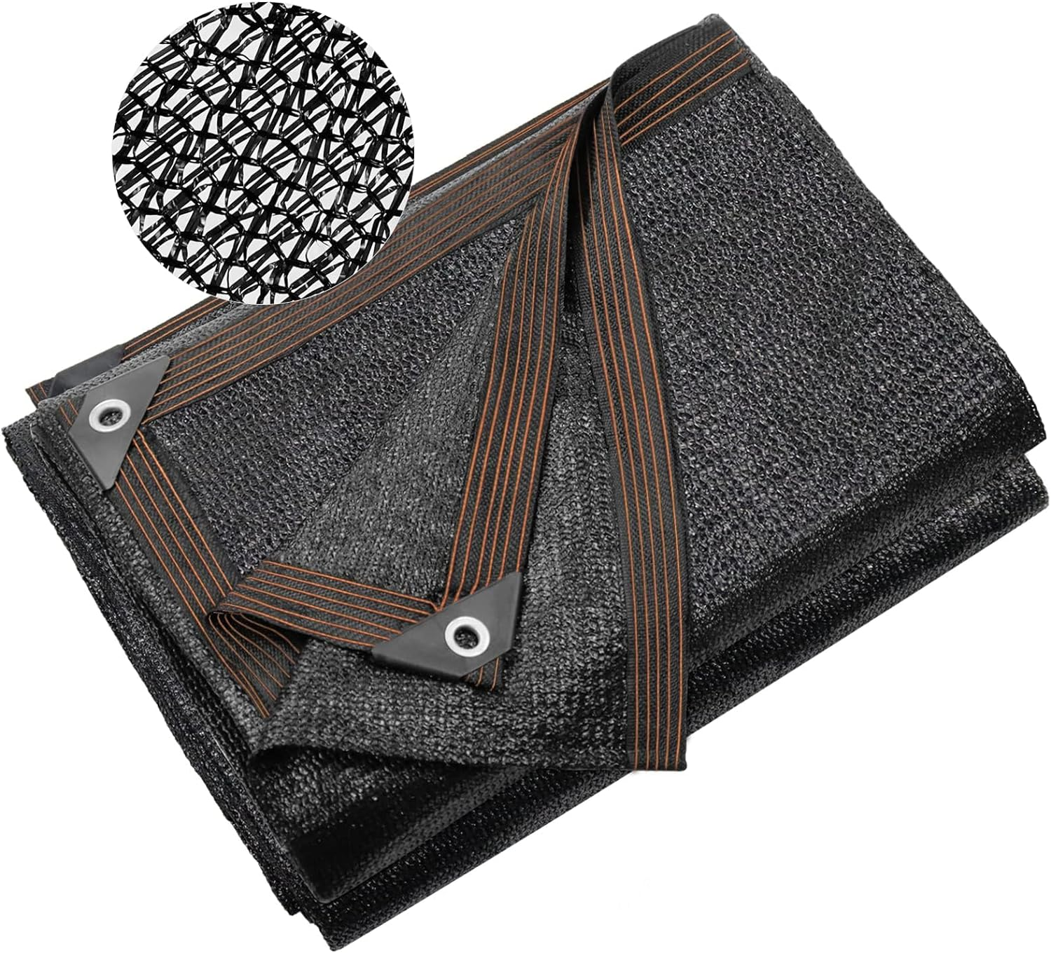 40% Shade Cloth Garden Shade Mesh Net without Grommets - Sun Shade Cover for Pergola, Patio Plants, Greenhouse, Chicken Coop, Outdoor(6.5Ft X 13Ft) image number 5