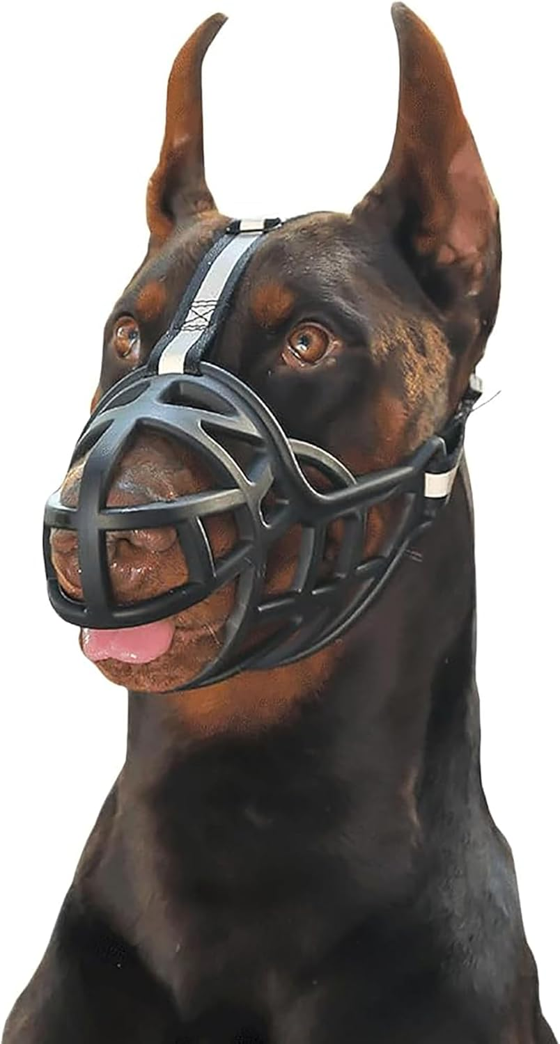 Professional Dog Muzzle, Can Eat and Drink, for Small, Medium and Large Dogs,M image number 3
