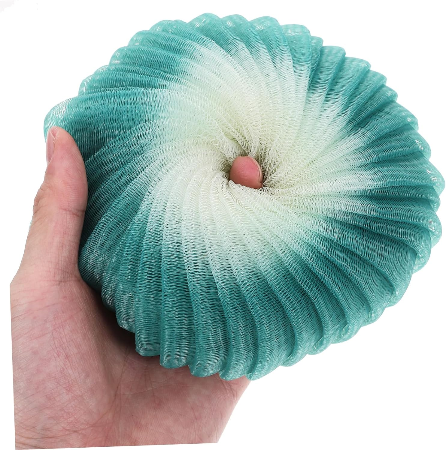 Hoement 3Pcs Conch Flower Bath Ball Body Exfoliator Scrubber Natural Scrubber Sponge for Bath image number 1