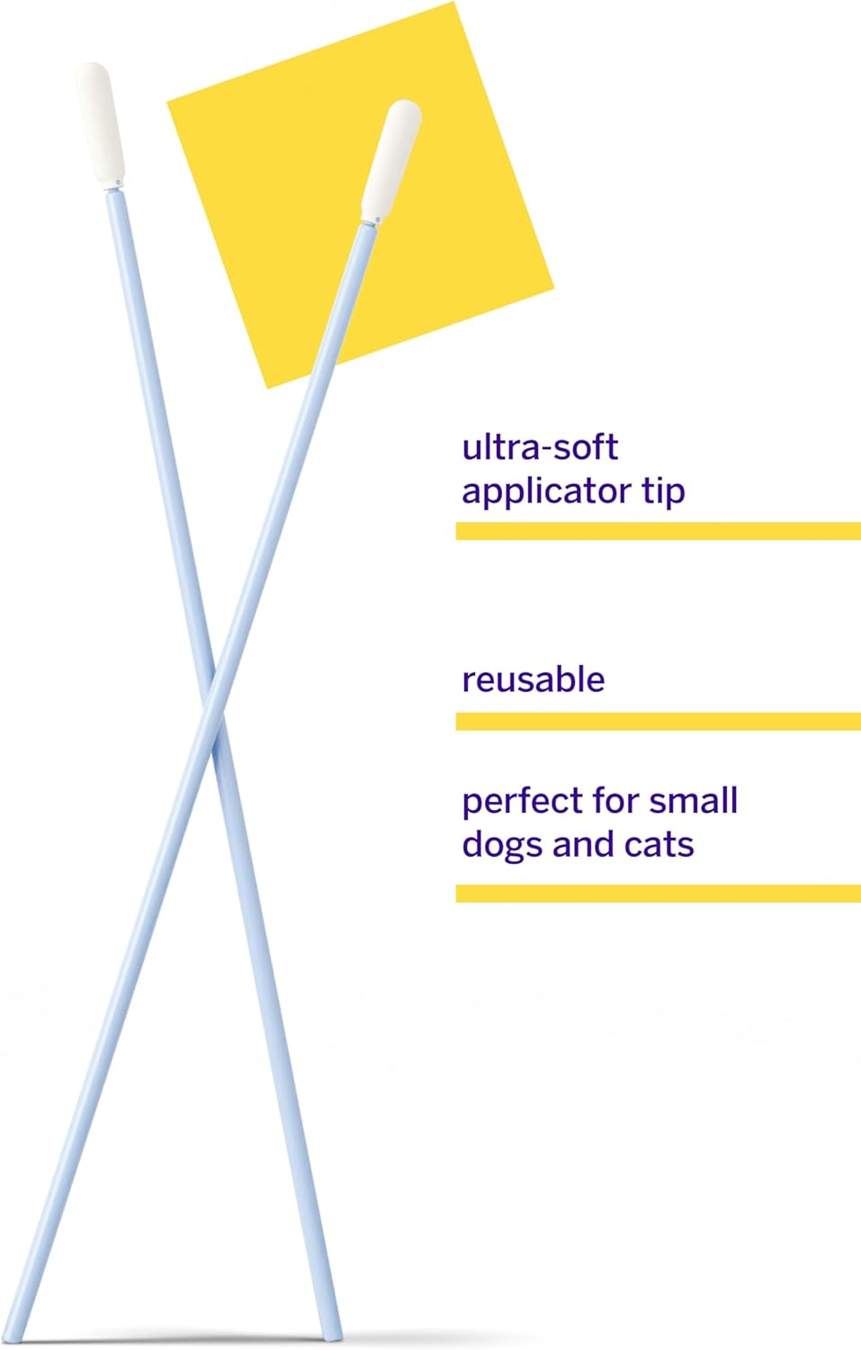 Petsmile Professional Pet Toothpaste Applicator Swabs for Toothpaste Vohc Approved Brand image number 3