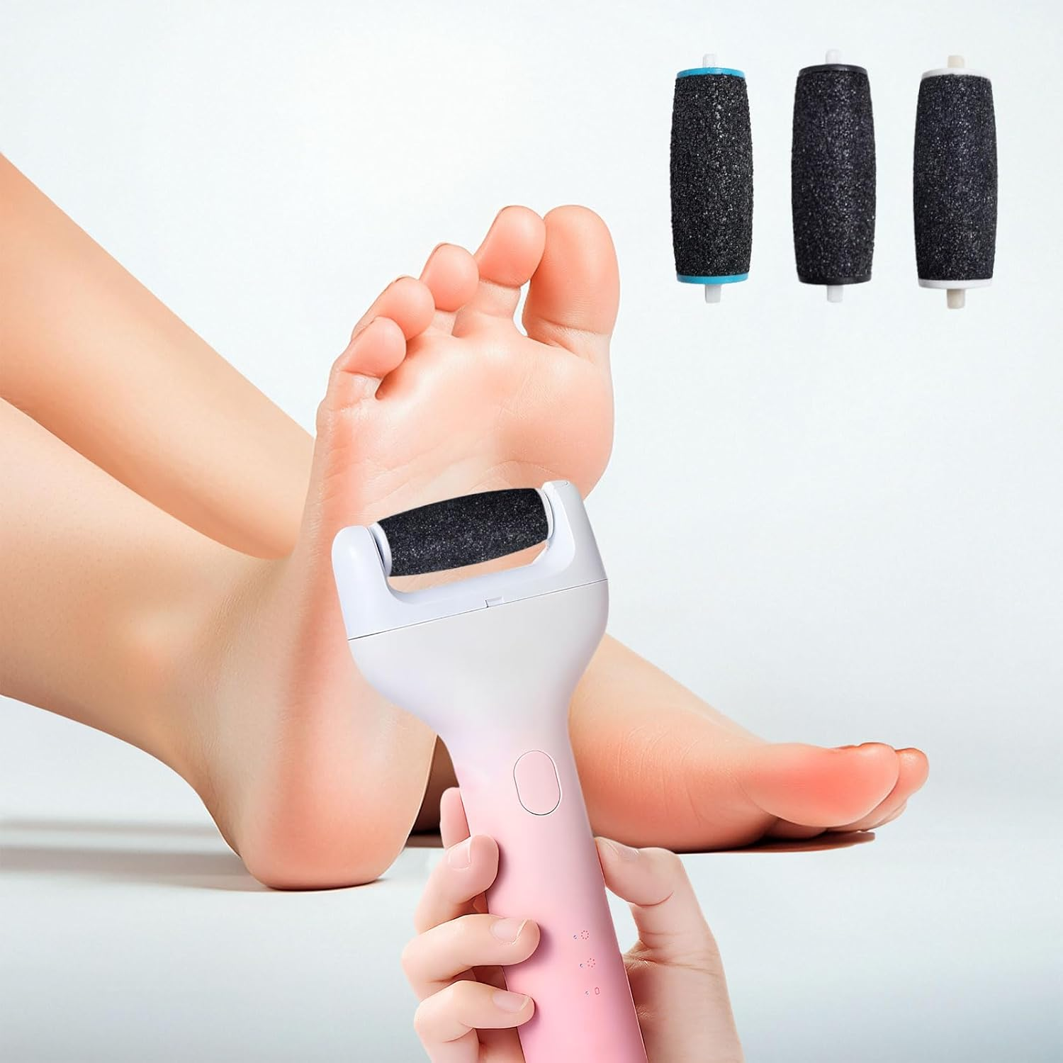 12Pcs Foot Scrubber, Replace the Scholl Foot Document Supplement, Electric Foot Grinding Replacement Head, Foot File, Foot Cocoon Remover, Foot Care Set image number 3