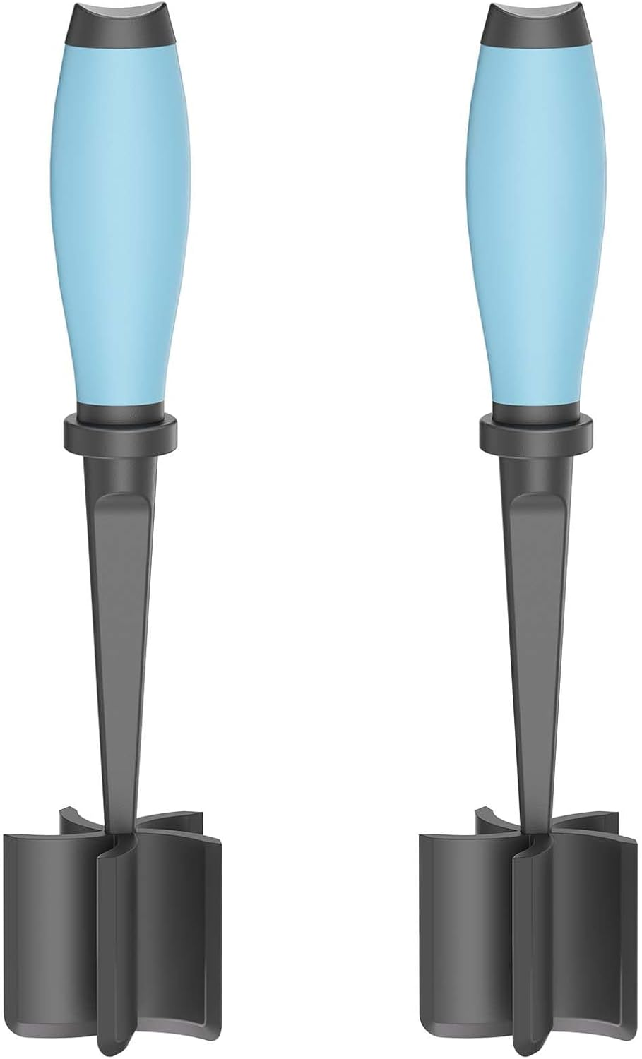 Meat Chopper, 5 Curve Blades Ground Beef Masher, Heat Resistant Meat Masher Tool for Hamburger Meat, Ground Beef, Turkey and More, Nylon Hamburger Chopper Utensil Non-Scratch Utensils image number 7