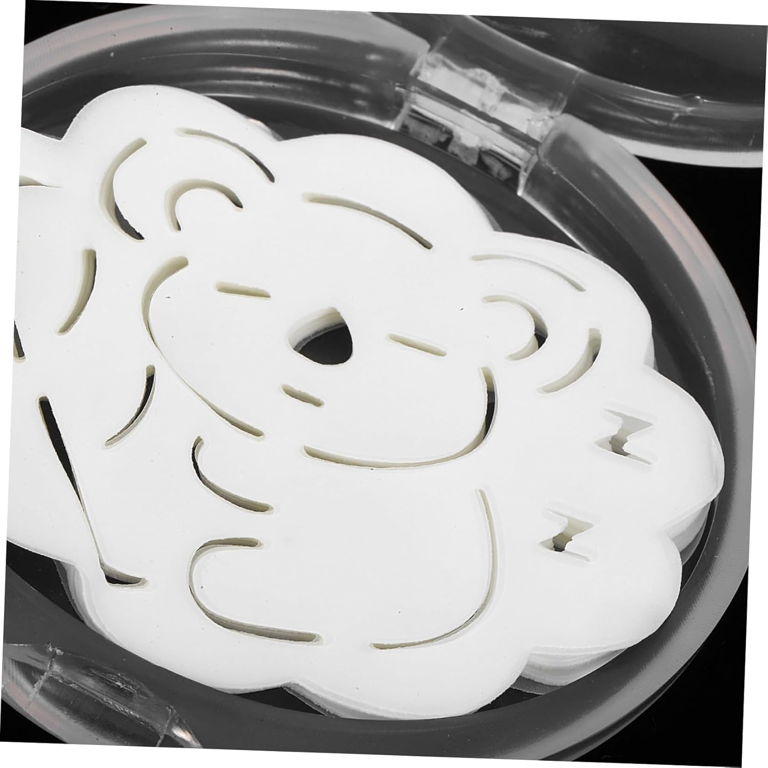 UTHCLO Travel Essential 50 Pack Soap Flakes Sheets Pp Material Convenient for Camping Hiking and Business Trips image number 5