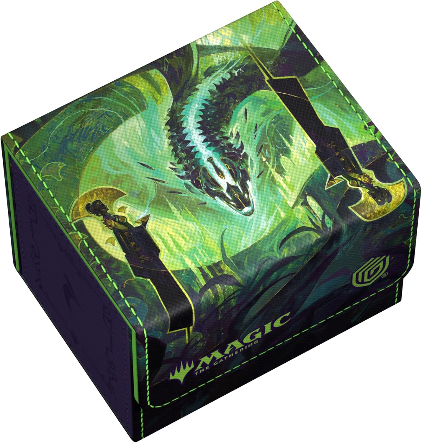 Ultimate Guard Sidewinder 100+ Xenoskin Magic the Gathering Tarkir Dragonstorm Emergent Ultimatum Deck Box image number 3