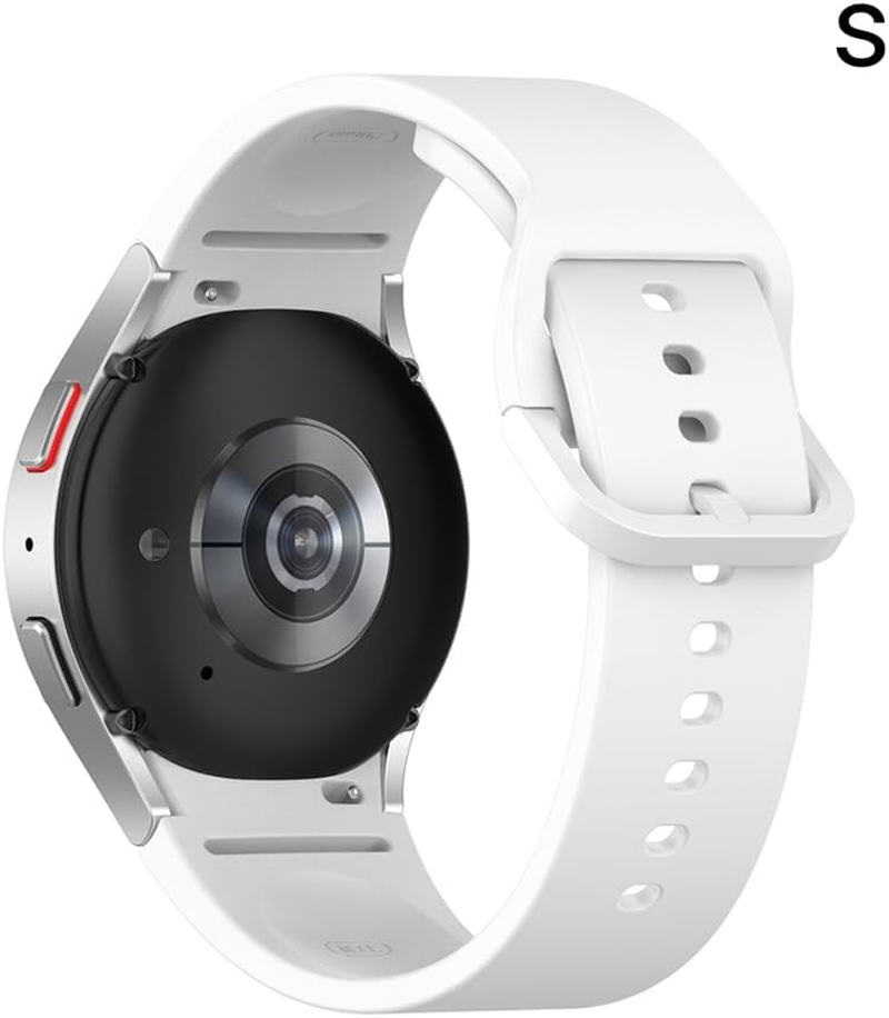 Silicone Strap Band for Samsung Galaxy Watch 5 Pro Watch 4 Classic 45 42 44 40Mm - Black S image number 4