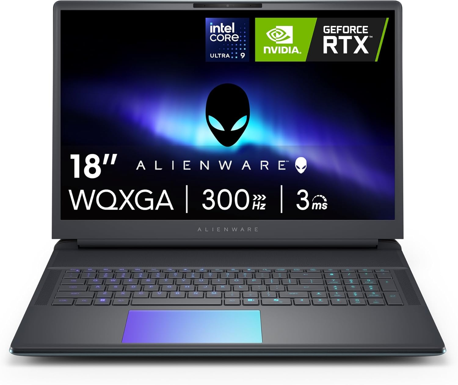 Alienware Gaming Laptop 18 WQXGA (2560 X 1600) Display, Intel Core Ultra 9-275HX, 32 GB DDR5 RAM, 1 TB SSD, NVIDIA Geforce RTX 5080 16 GB GDDR7, Windows 11 Home image number 1