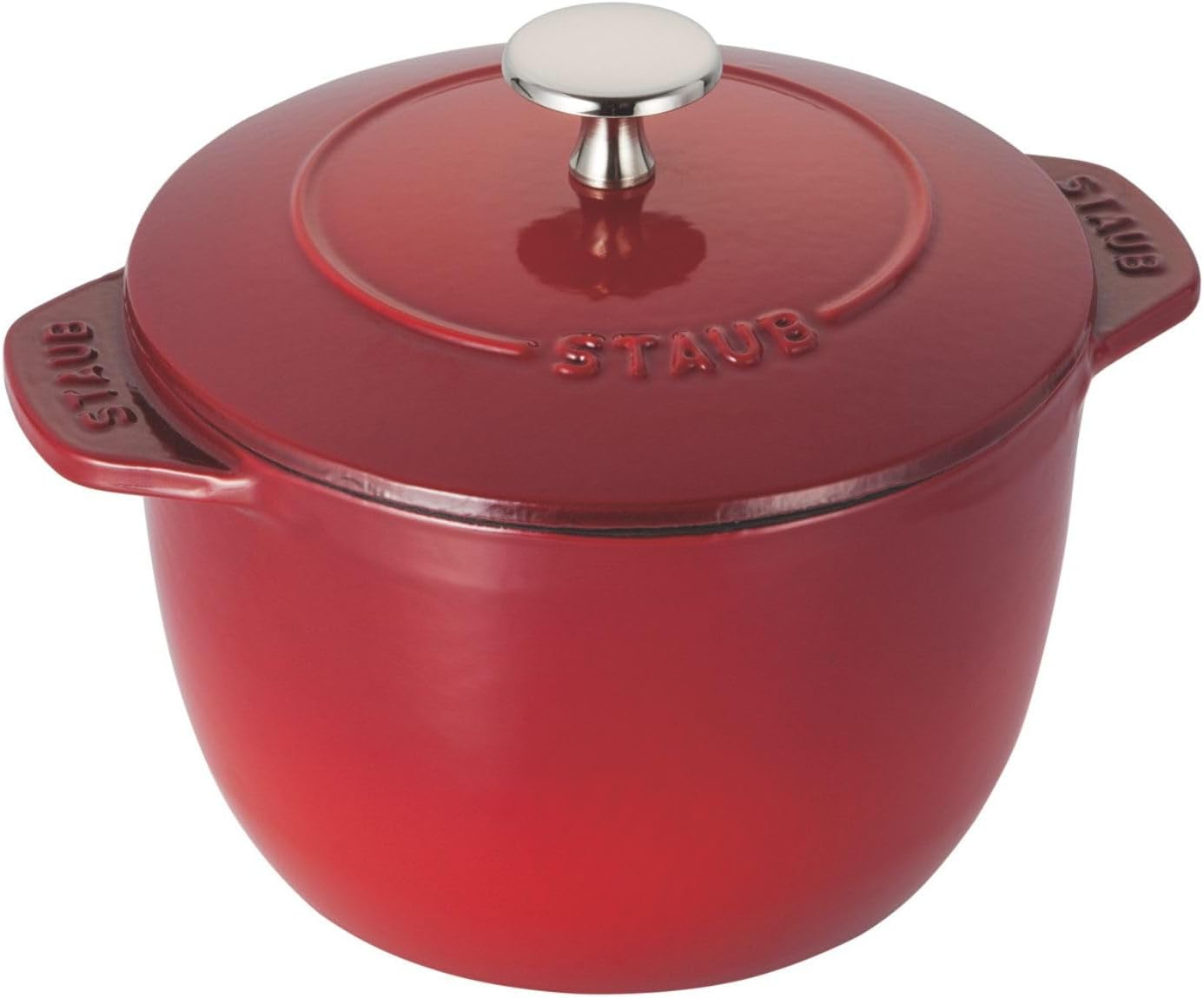 Staub 40511-828 French Oven Rice Cocotte Pot, 16 Cm Diameter, Cherry Red image number 4