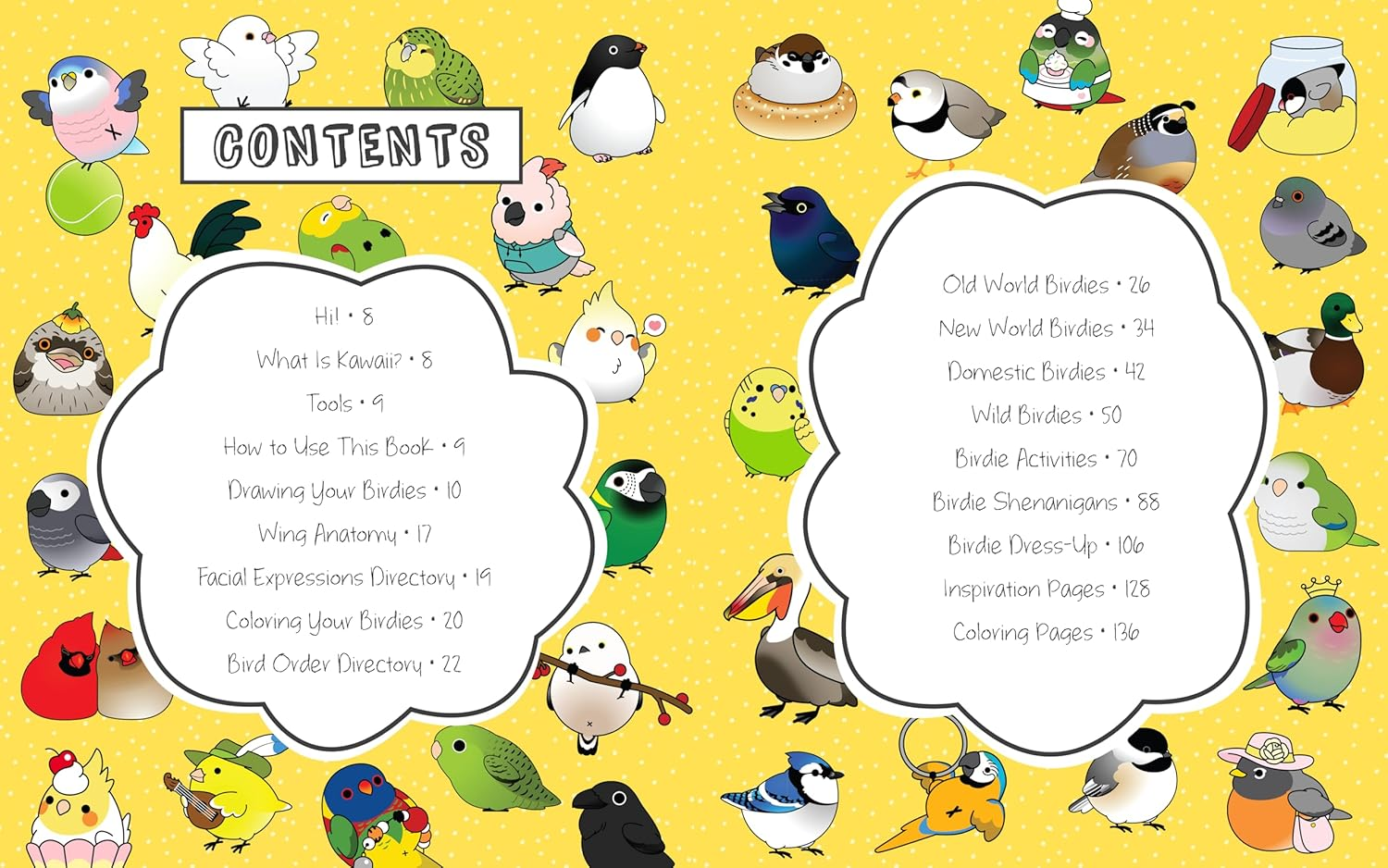 Kawaii Birdies: Learn to Draw over 75 Adorable Feathered Friends image number 2